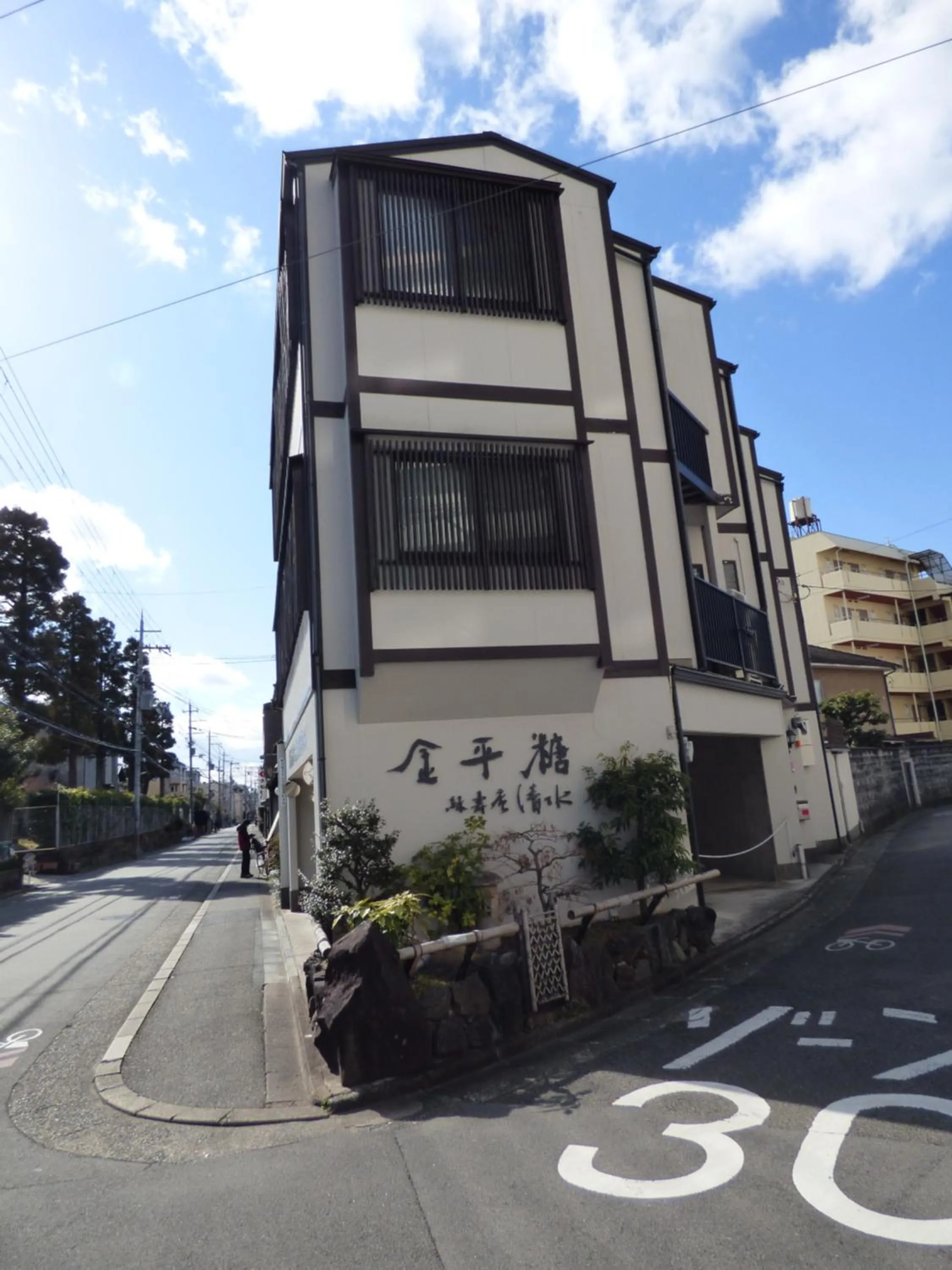 Nearby landmark in Guesthouse Hyakumanben Cross