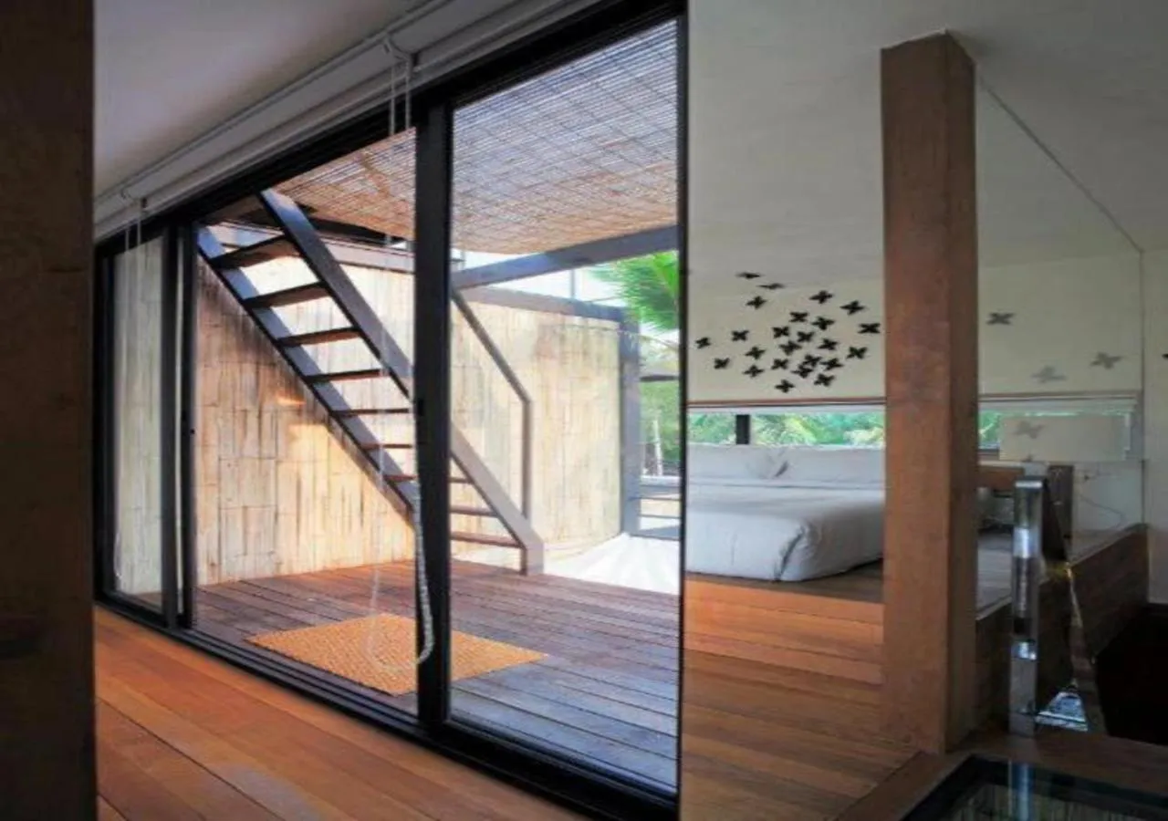 Bed in Bangkok Tree House Bang Kachao