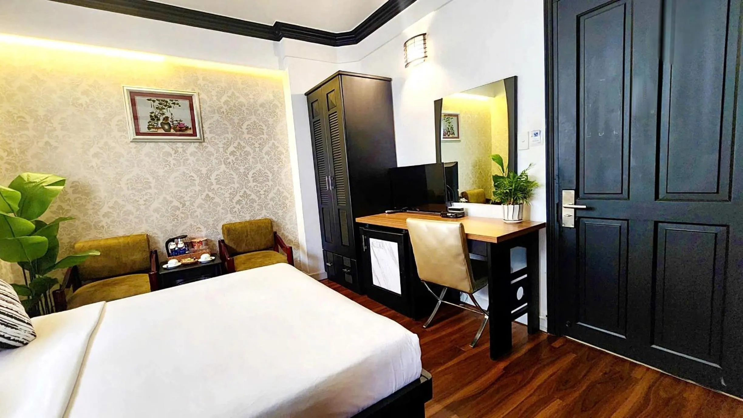 Bed in Rosa Hotel & Spa