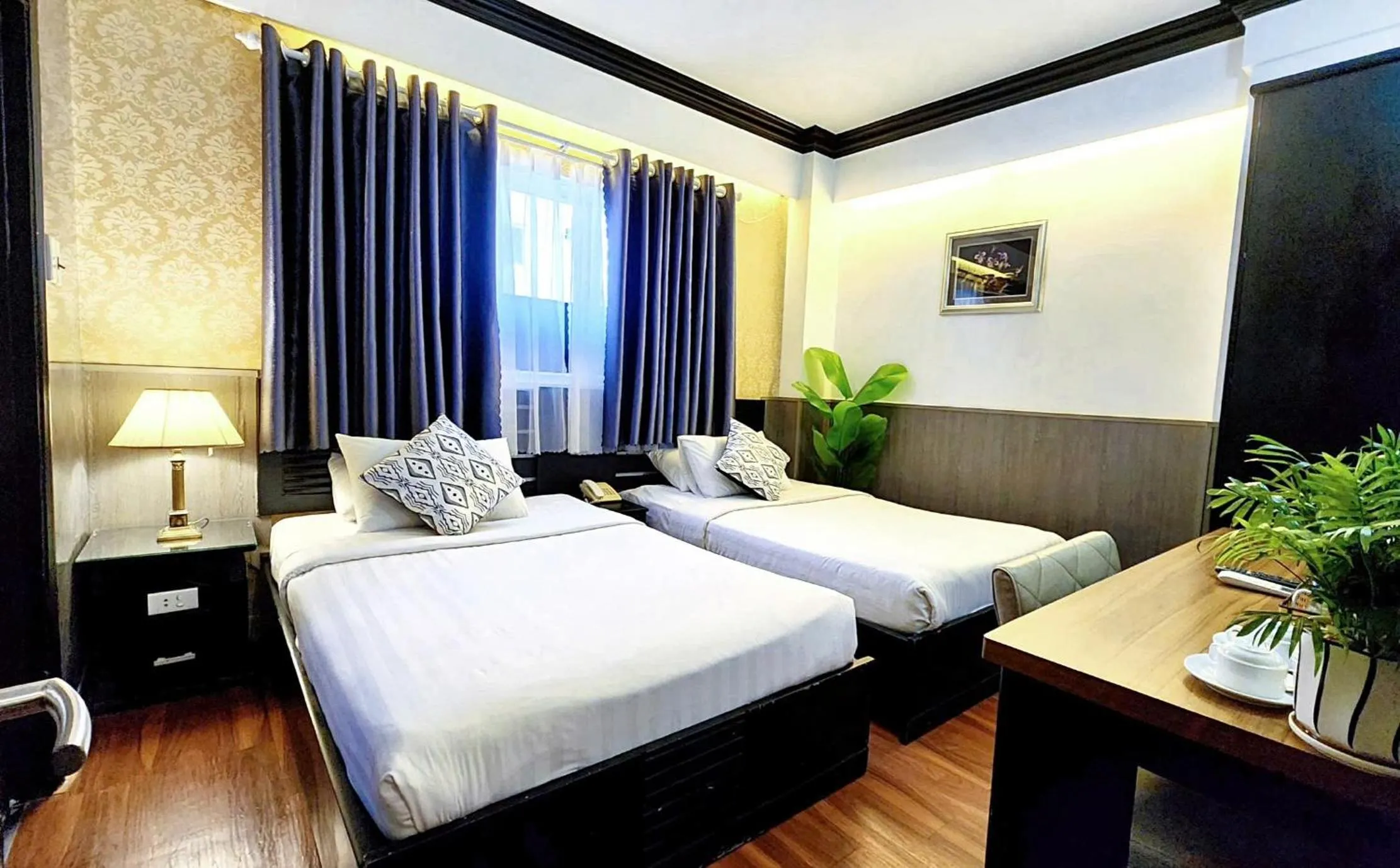 Bed in Rosa Hotel & Spa