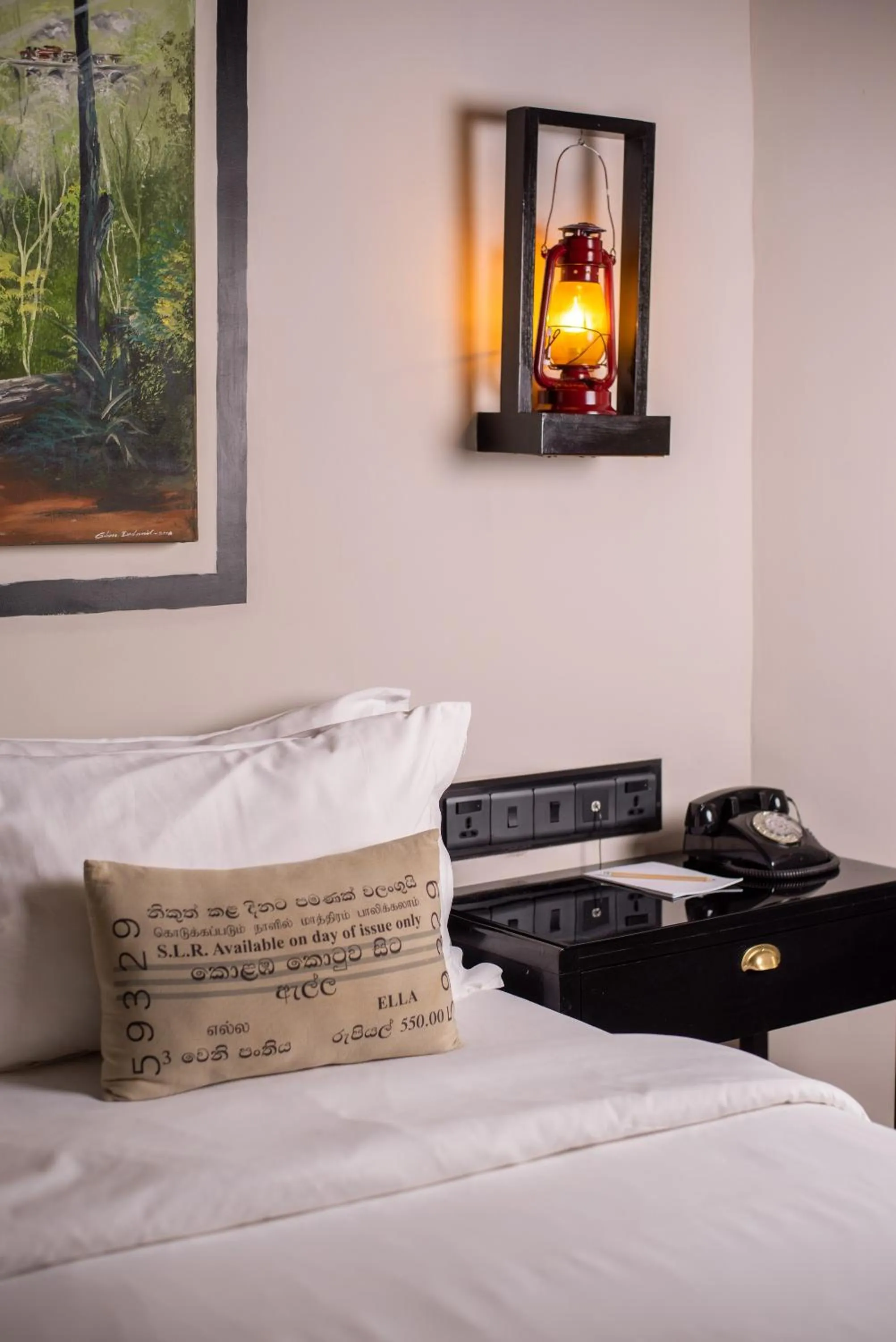 Bed in EKHO Ella - A Divine View of Ella Gap