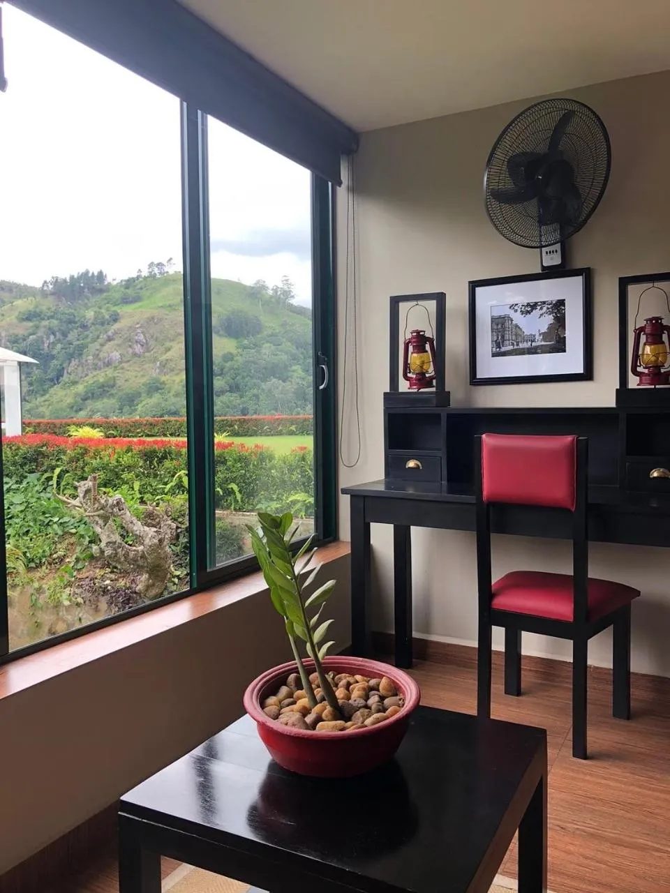 Seating area in EKHO Ella - A Divine View of Ella Gap