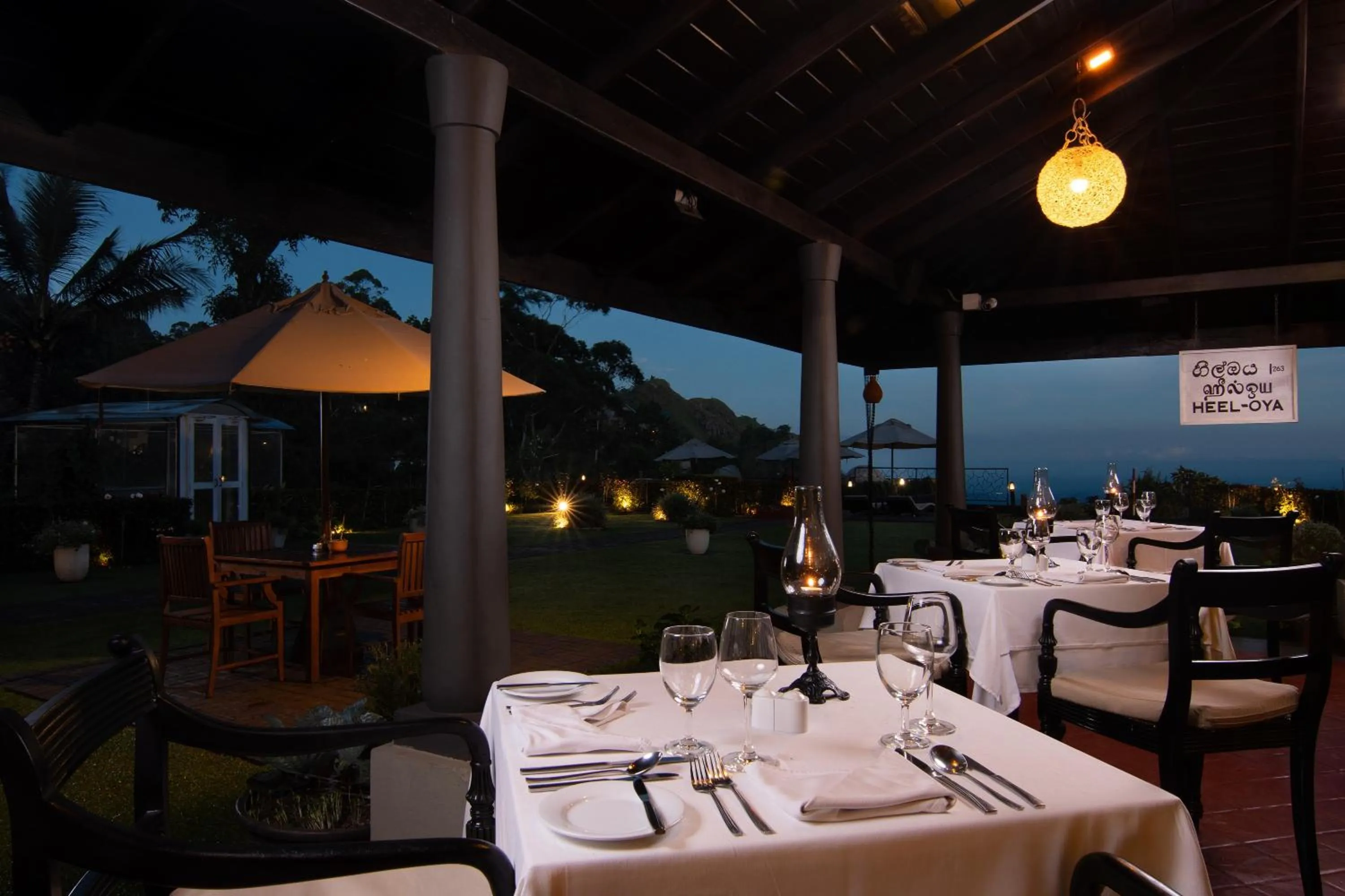 Restaurant/places to eat in EKHO Ella - A Divine View of Ella Gap