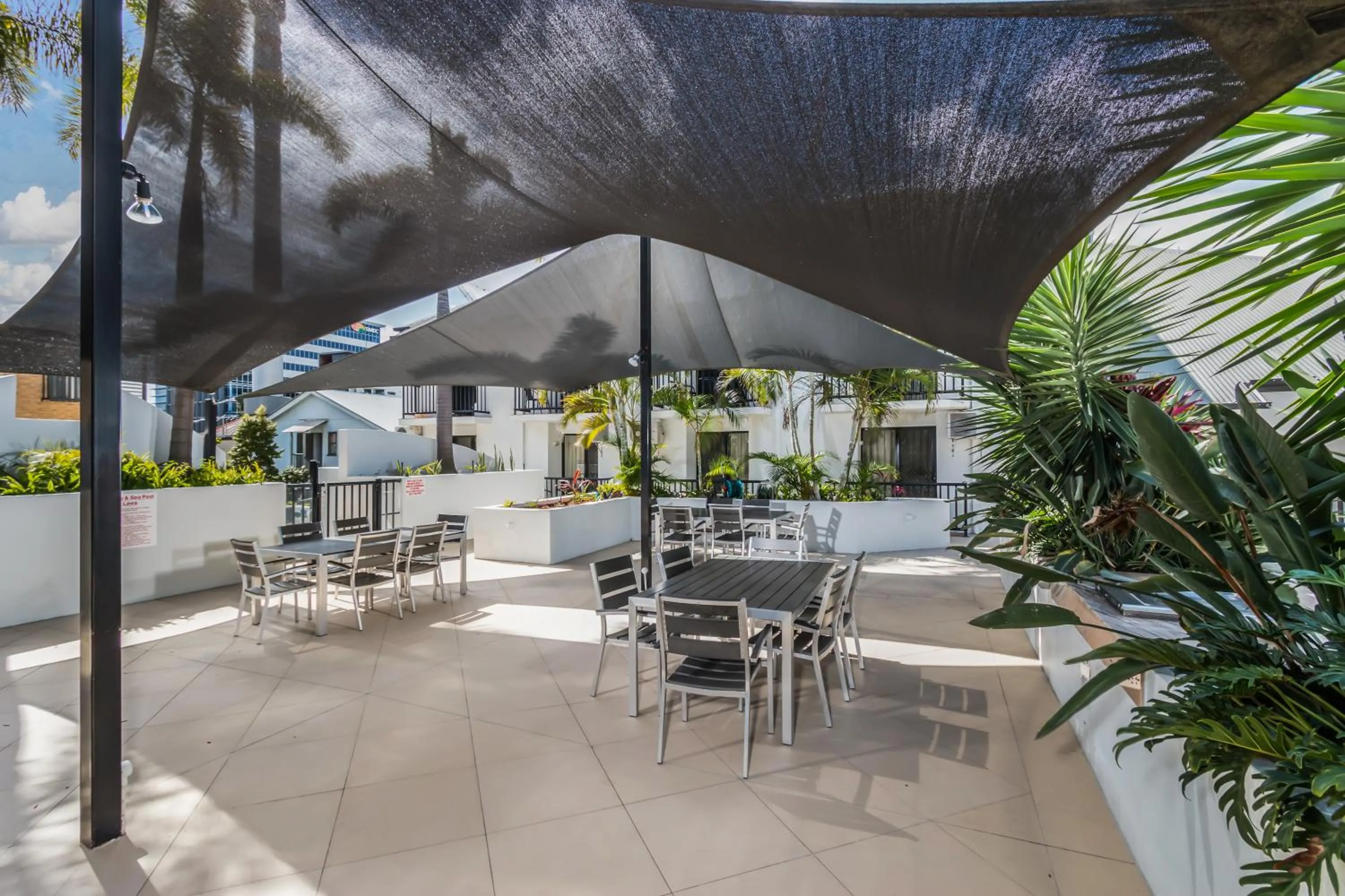 BBQ facilities in Parkview Apartments