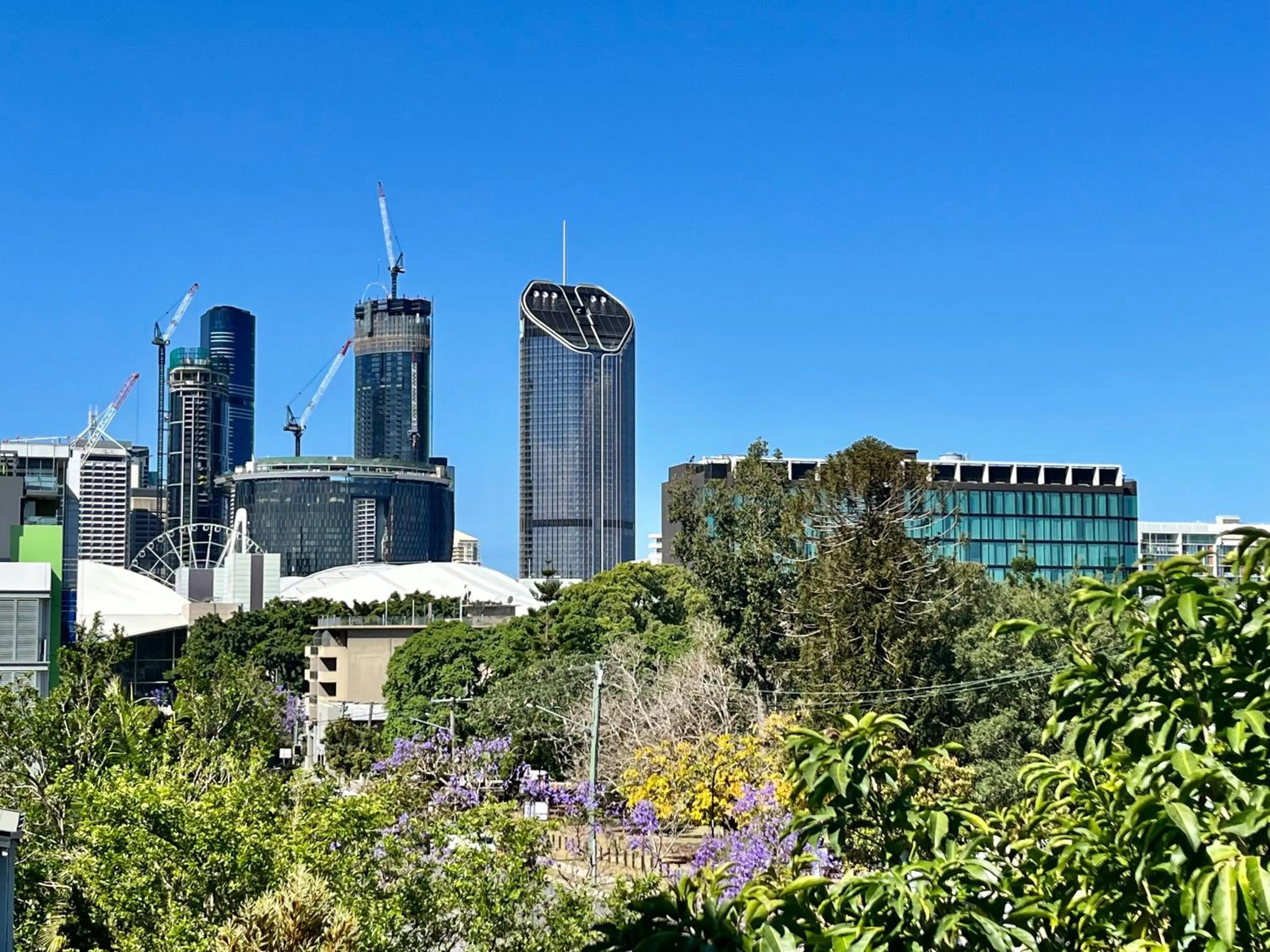 City view in Parkview Apartments