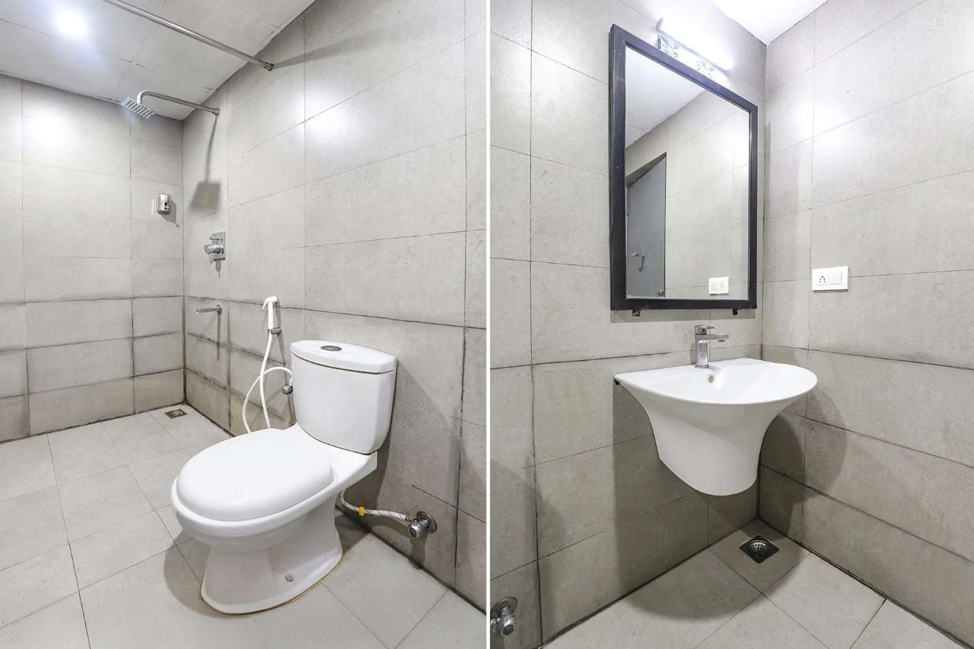 Bathroom in Super Townhouse 056 T Nagar Chennai Near AGS Cinemas T Nagar