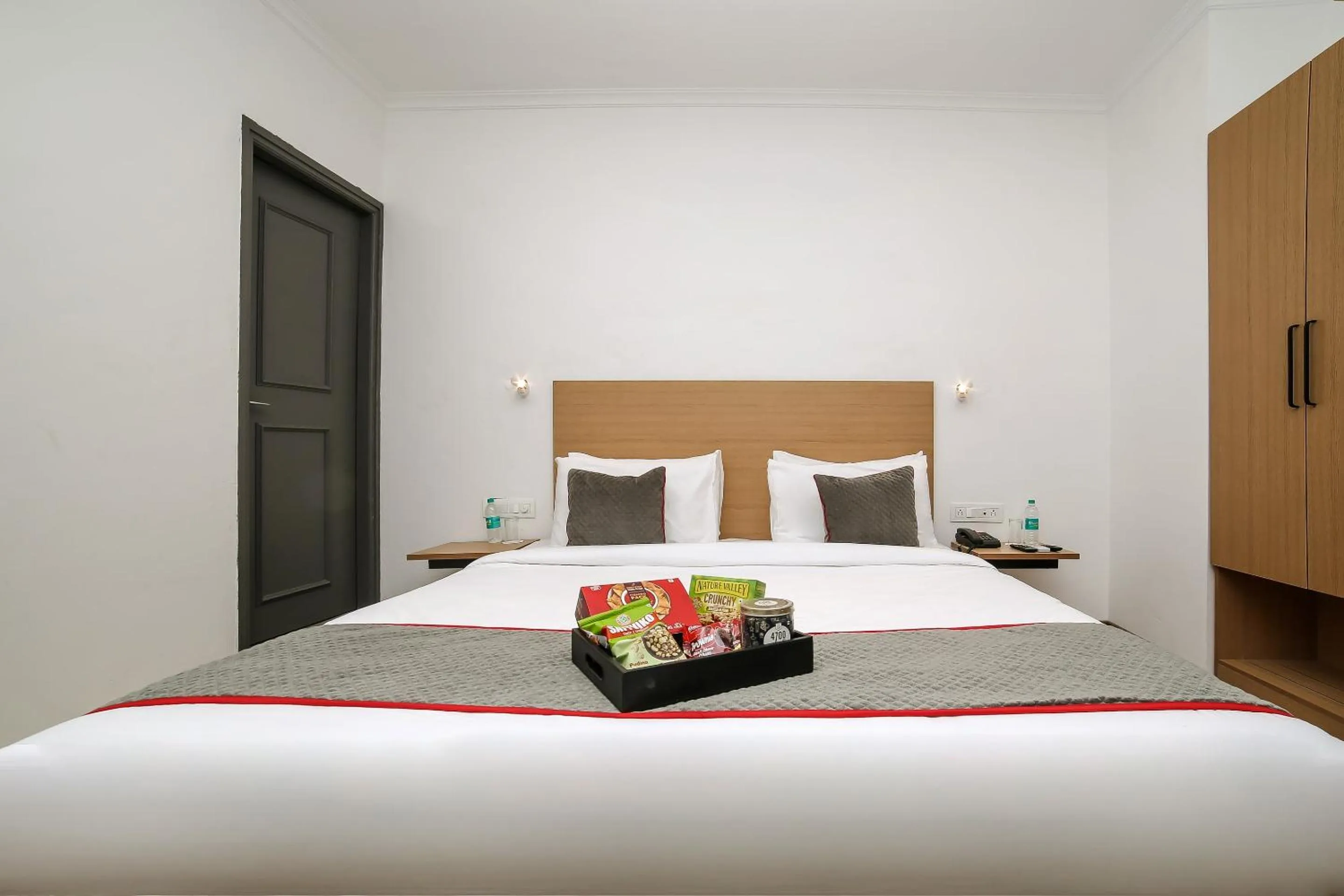 Bedroom, Bed in Townhouse Chattarpur Opp. Tivoli Garden Near Chhatarpur Metro Station