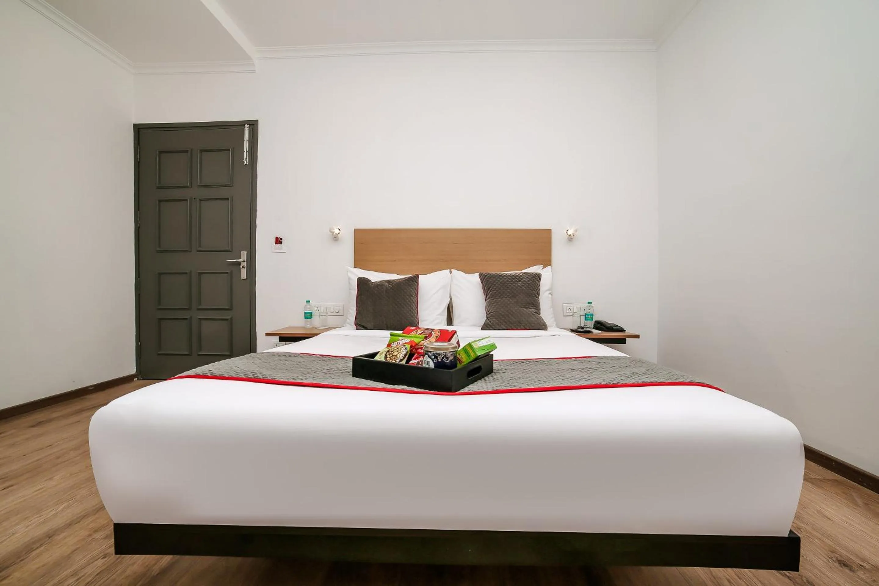 Bedroom, Bed in Townhouse Chattarpur Opp. Tivoli Garden Near Chhatarpur Metro Station