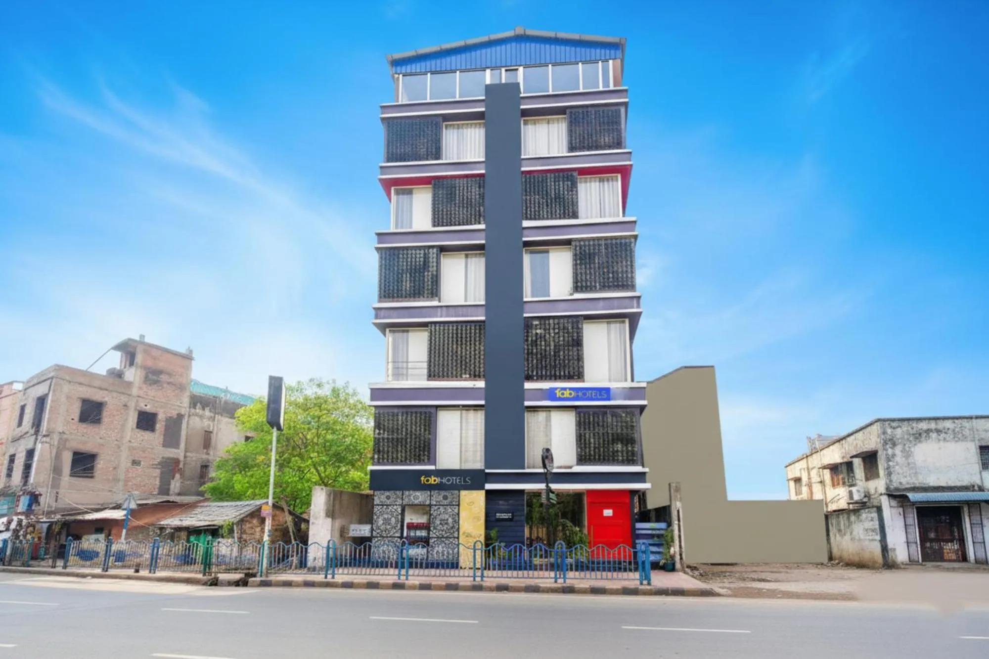 Facade/entrance in FabHotel Airport Green Arcade - near Kolkata Airport