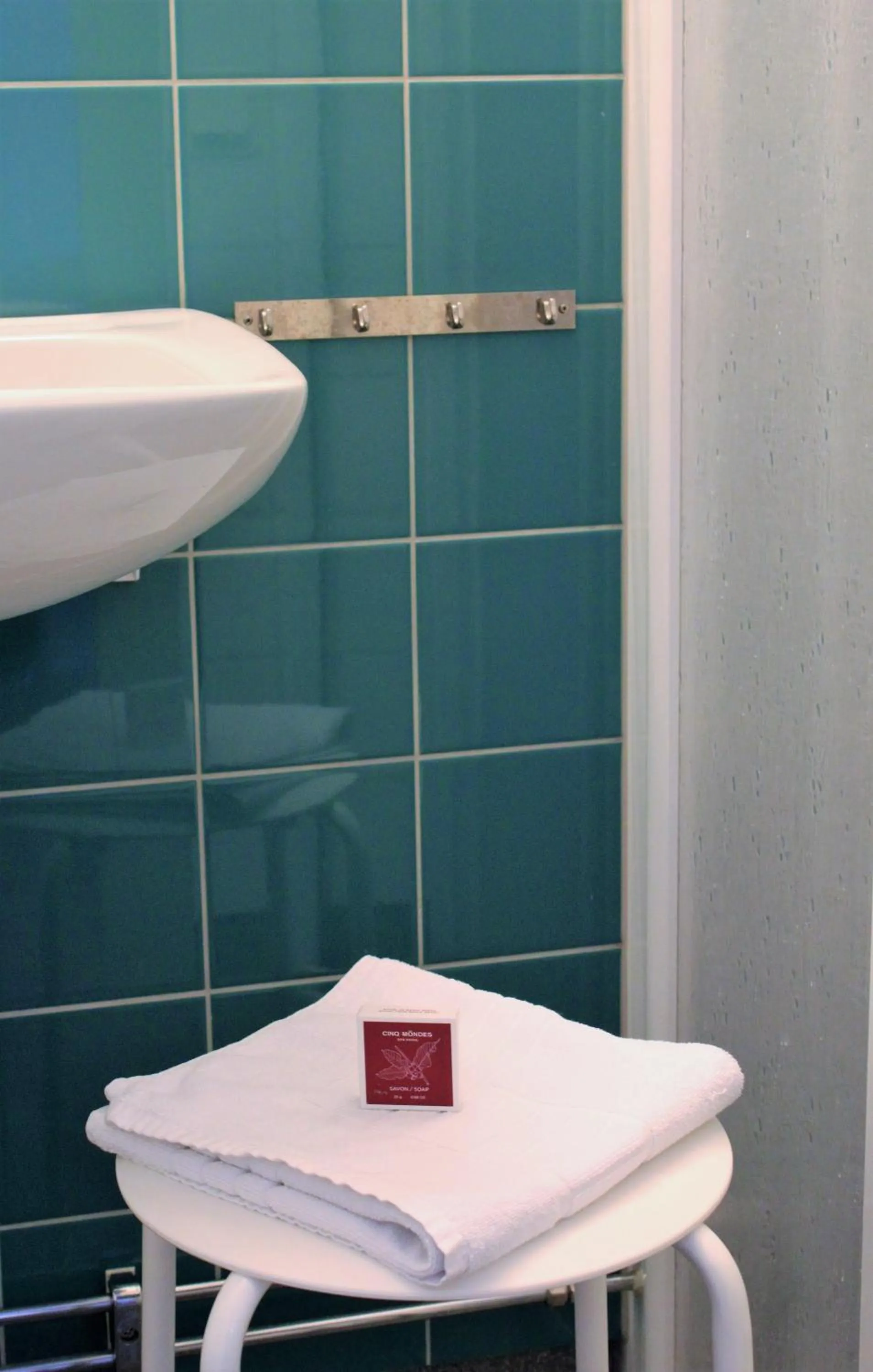 Bathroom in Rosersbergs Slottshotell