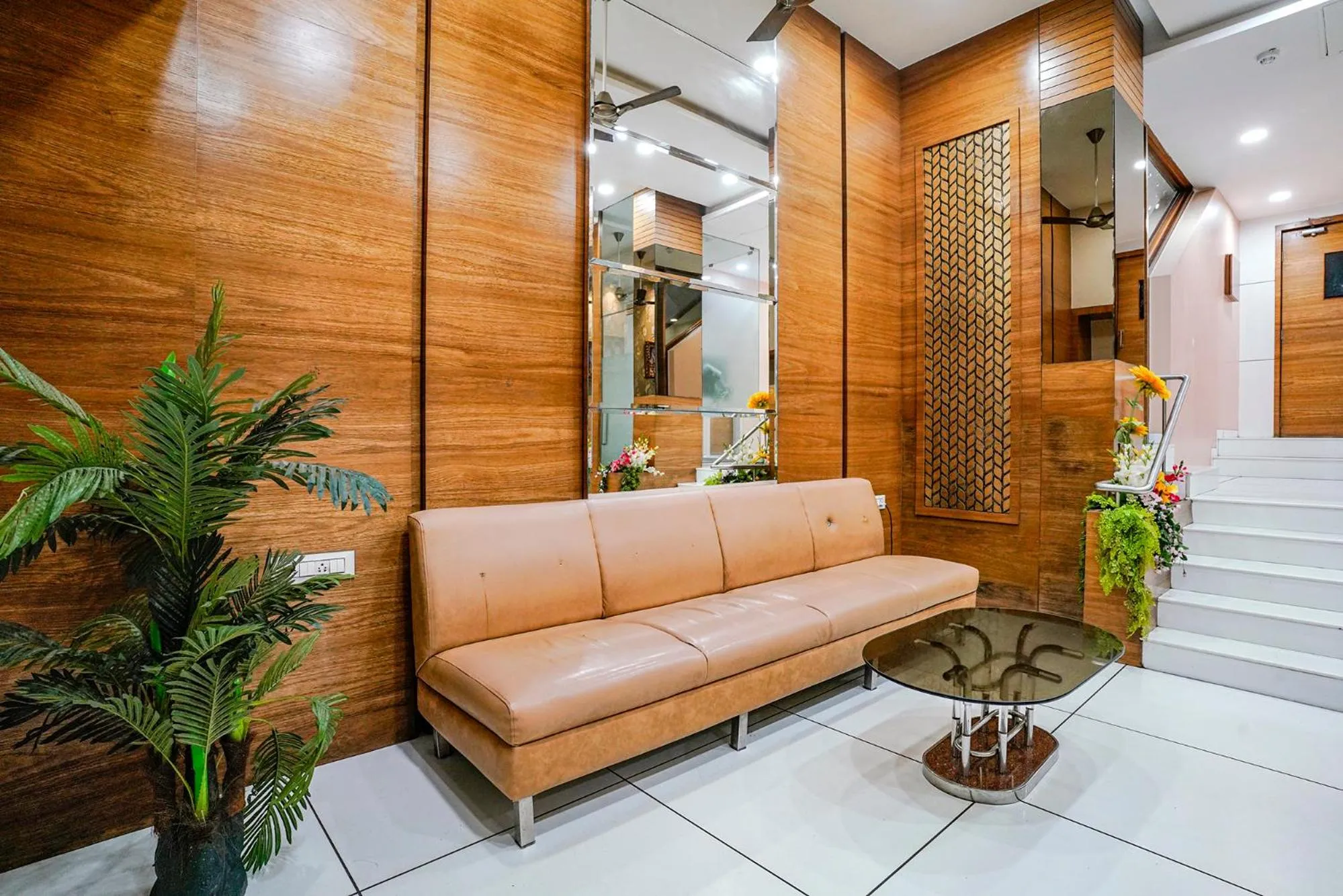 Seating area in FabHotel Neelkamal - Chembur