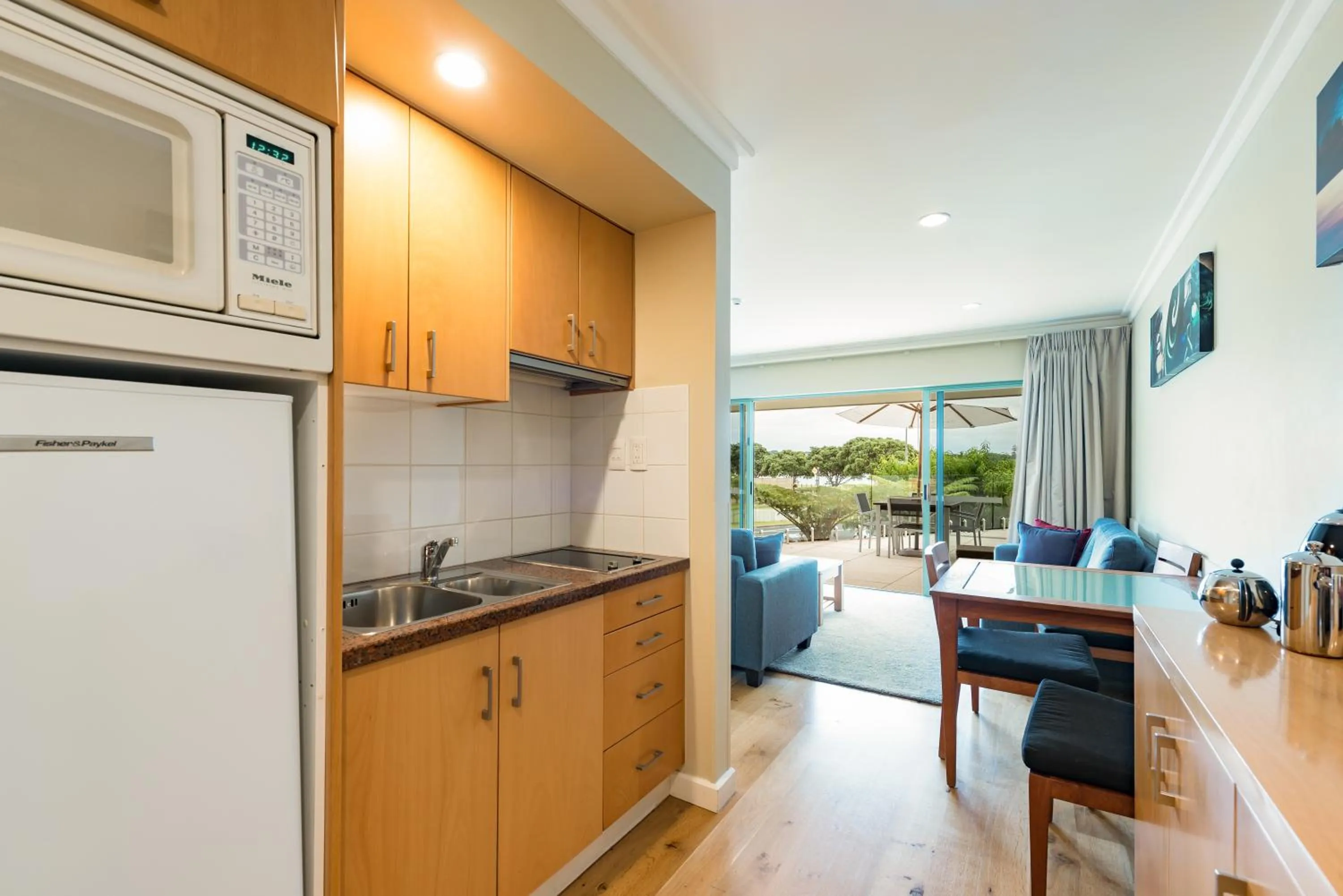 Kitchen or kitchenette in Paihia Beach Resort & Spa Hotel