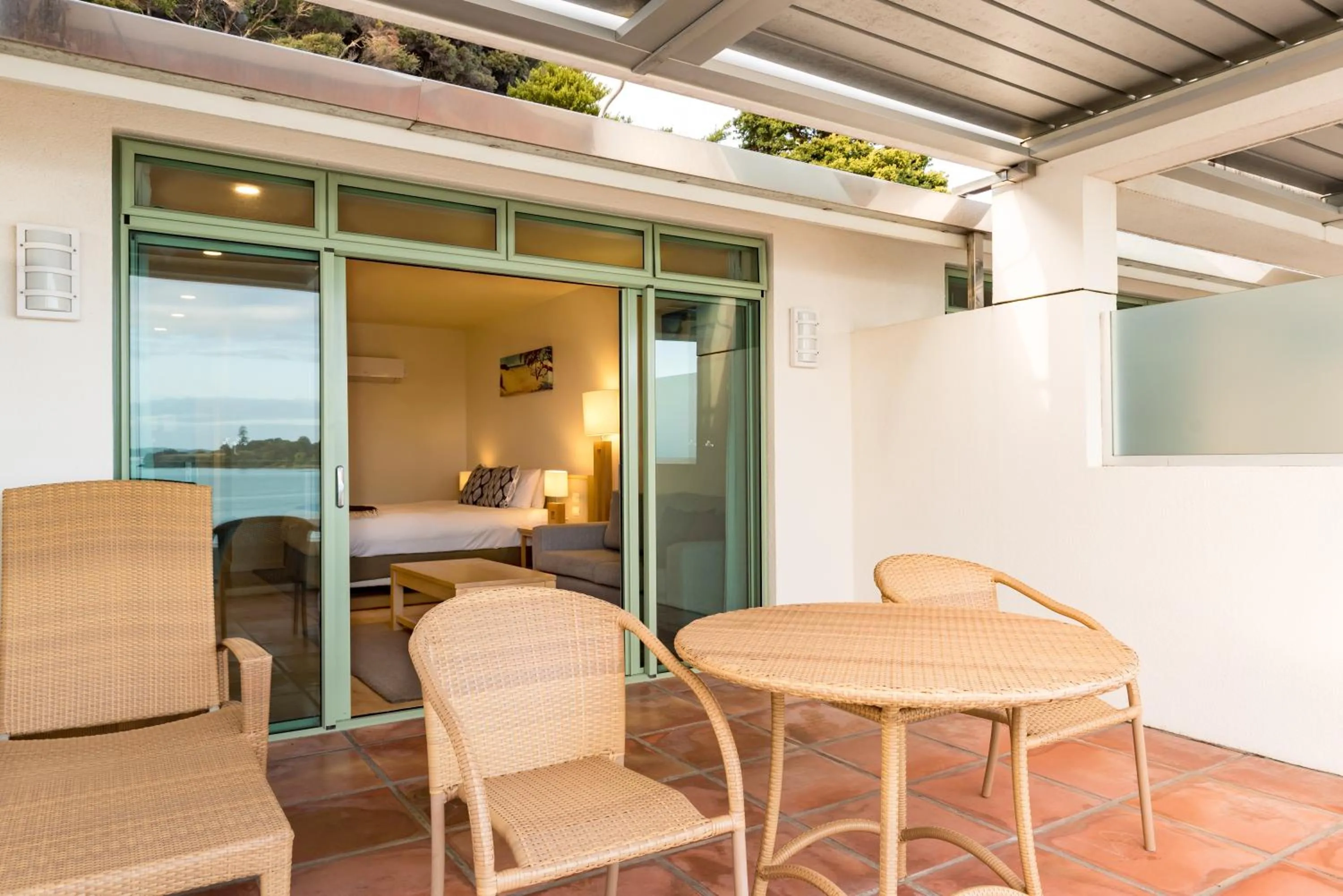 Patio in Paihia Beach Resort & Spa Hotel