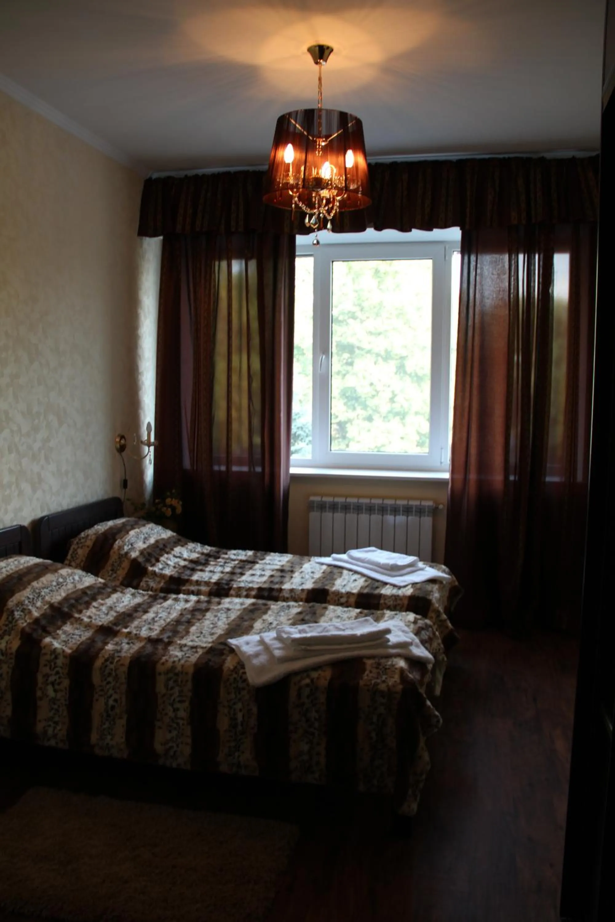 Decorative detail, Bed in Hotel Meduza