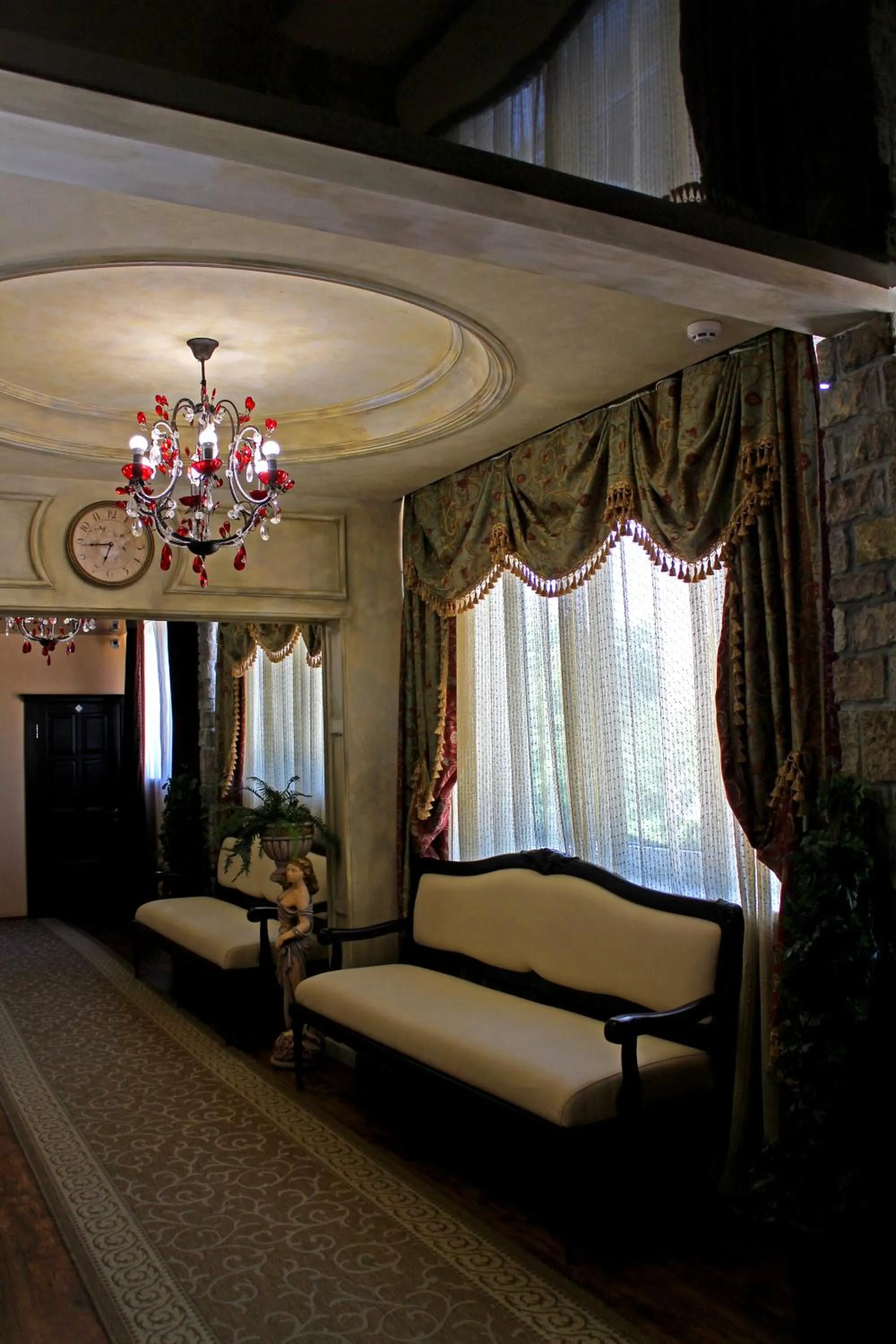 Decorative detail, Bed in Hotel Meduza
