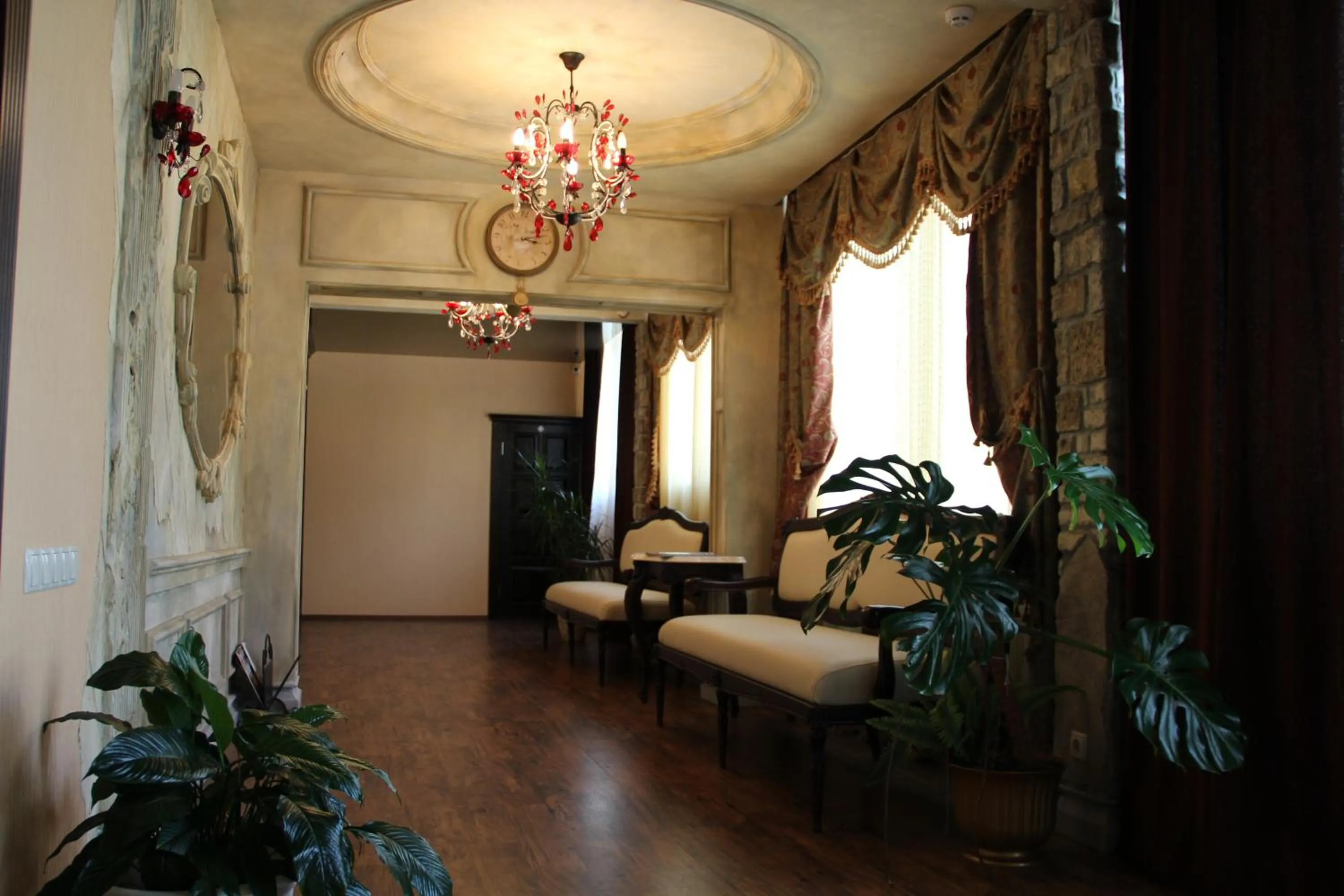 Decorative detail in Hotel Meduza