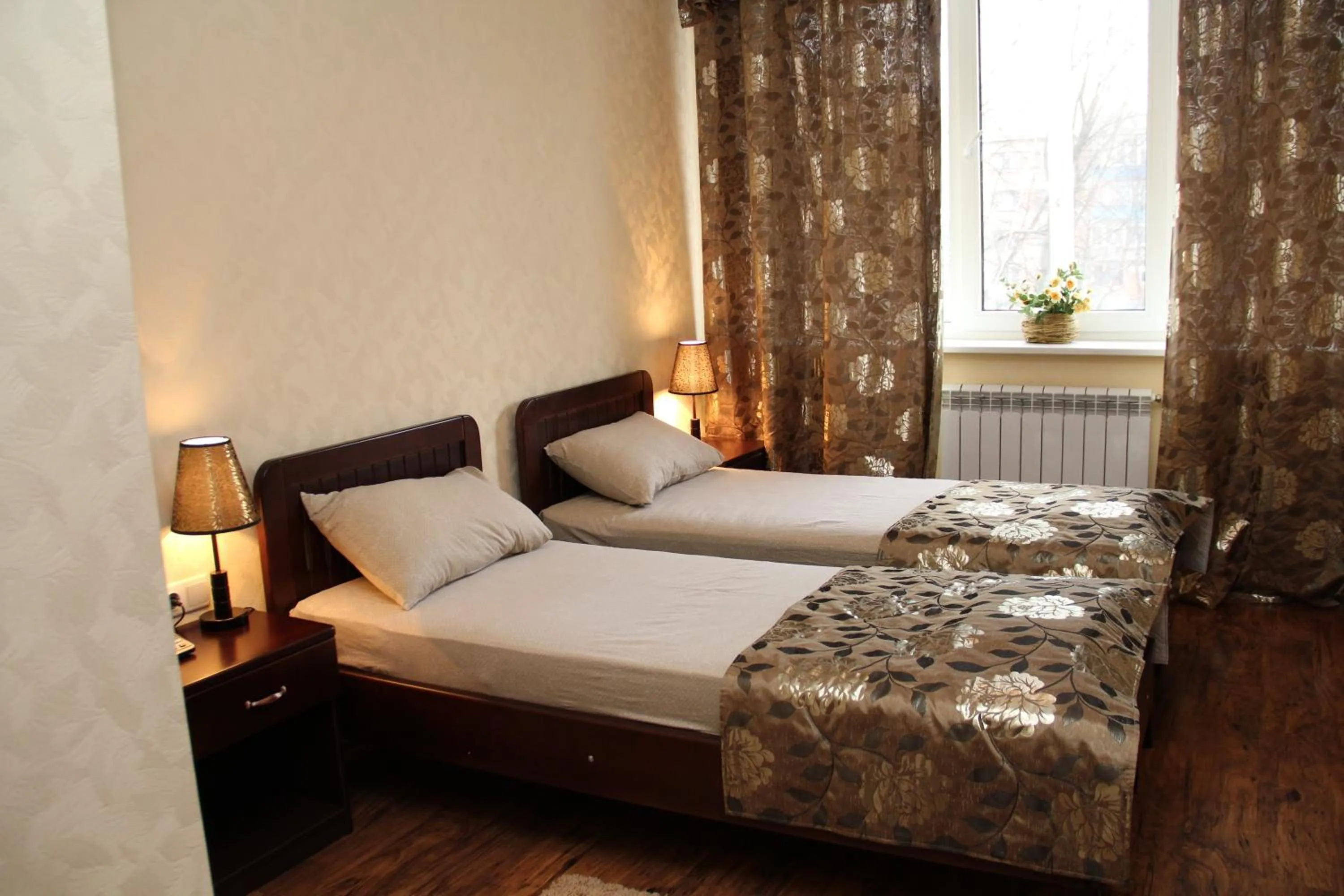 Bed in Hotel Meduza