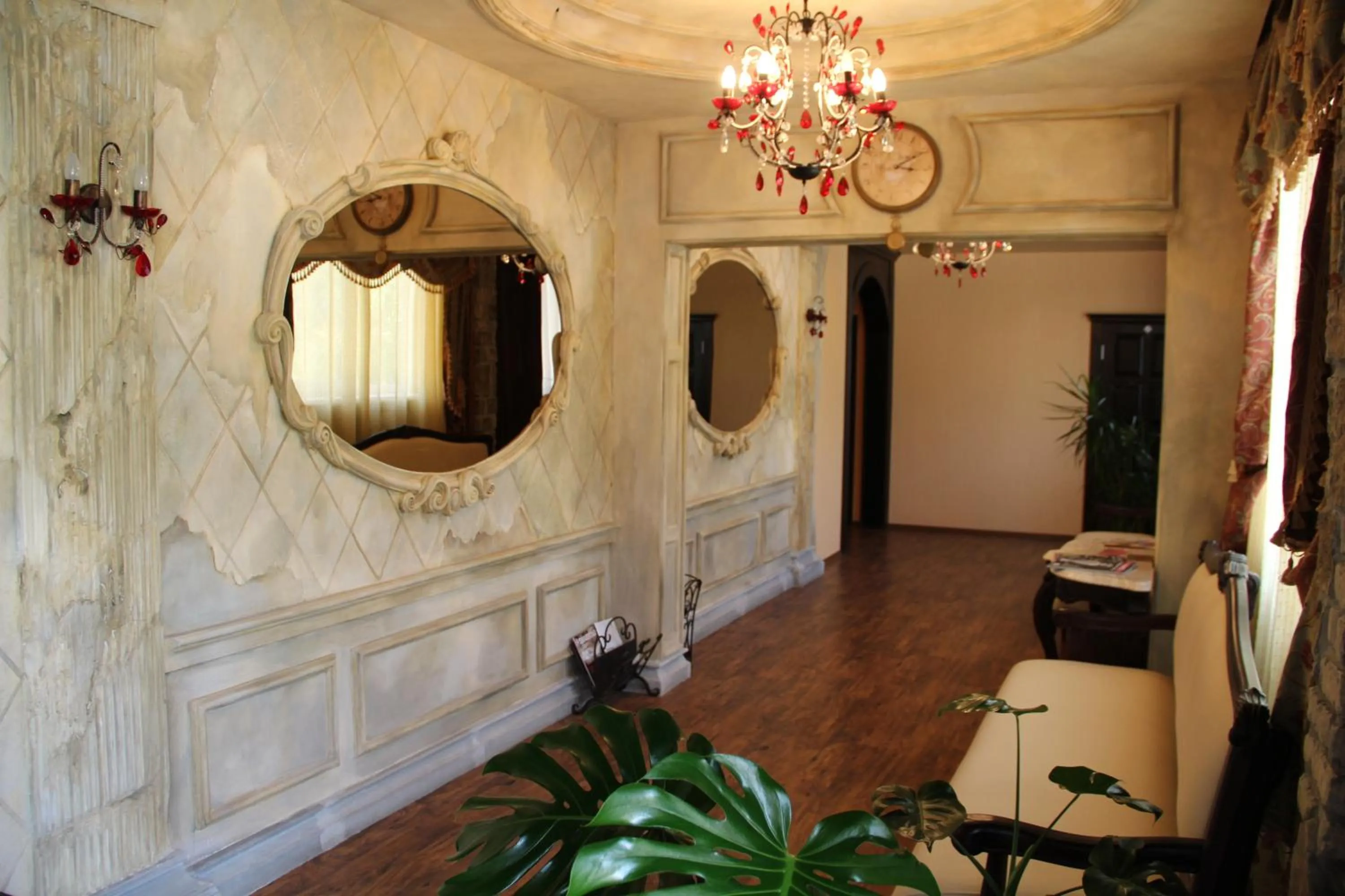 Decorative detail in Hotel Meduza