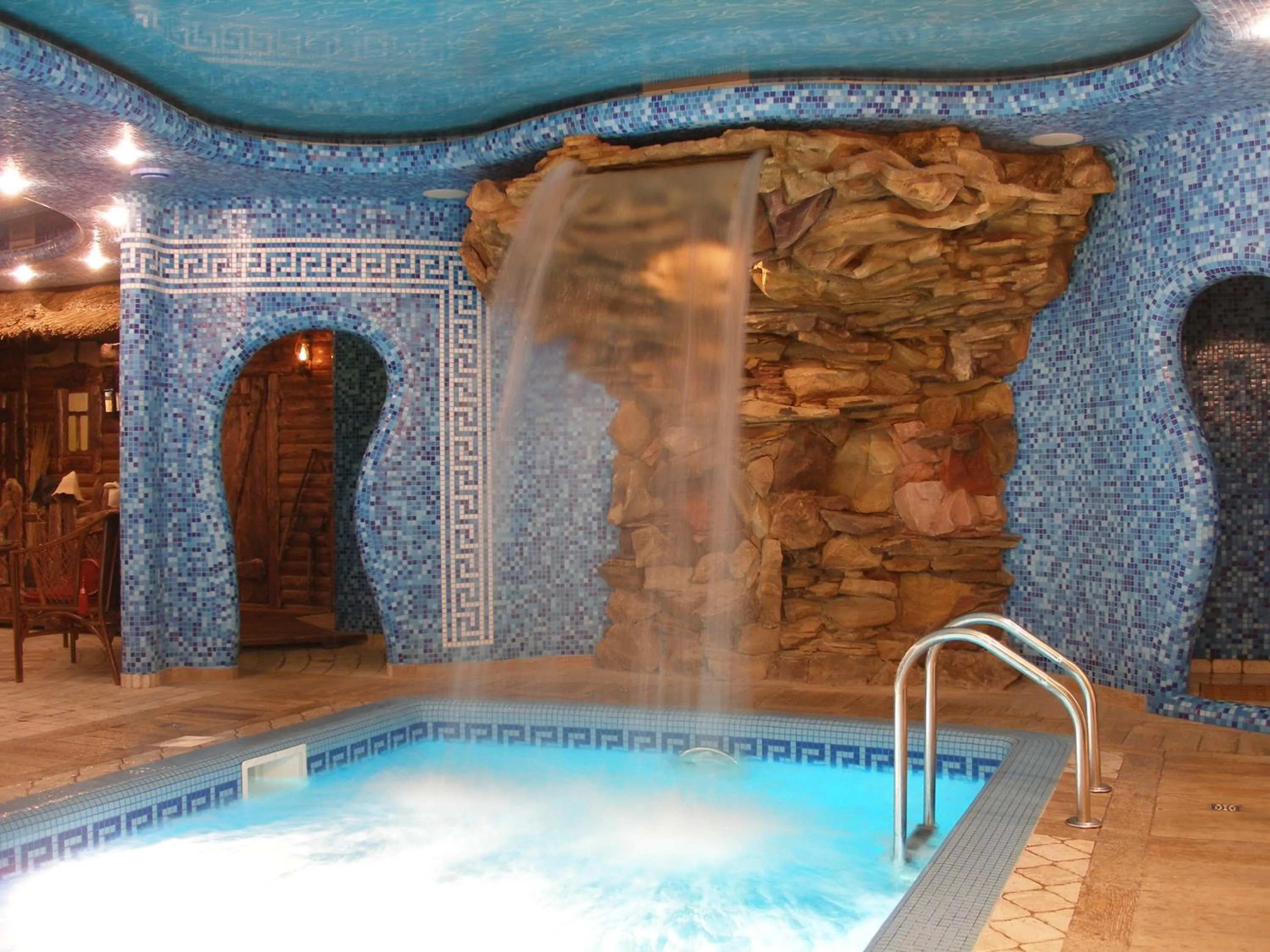Swimming pool in Hotel Meduza