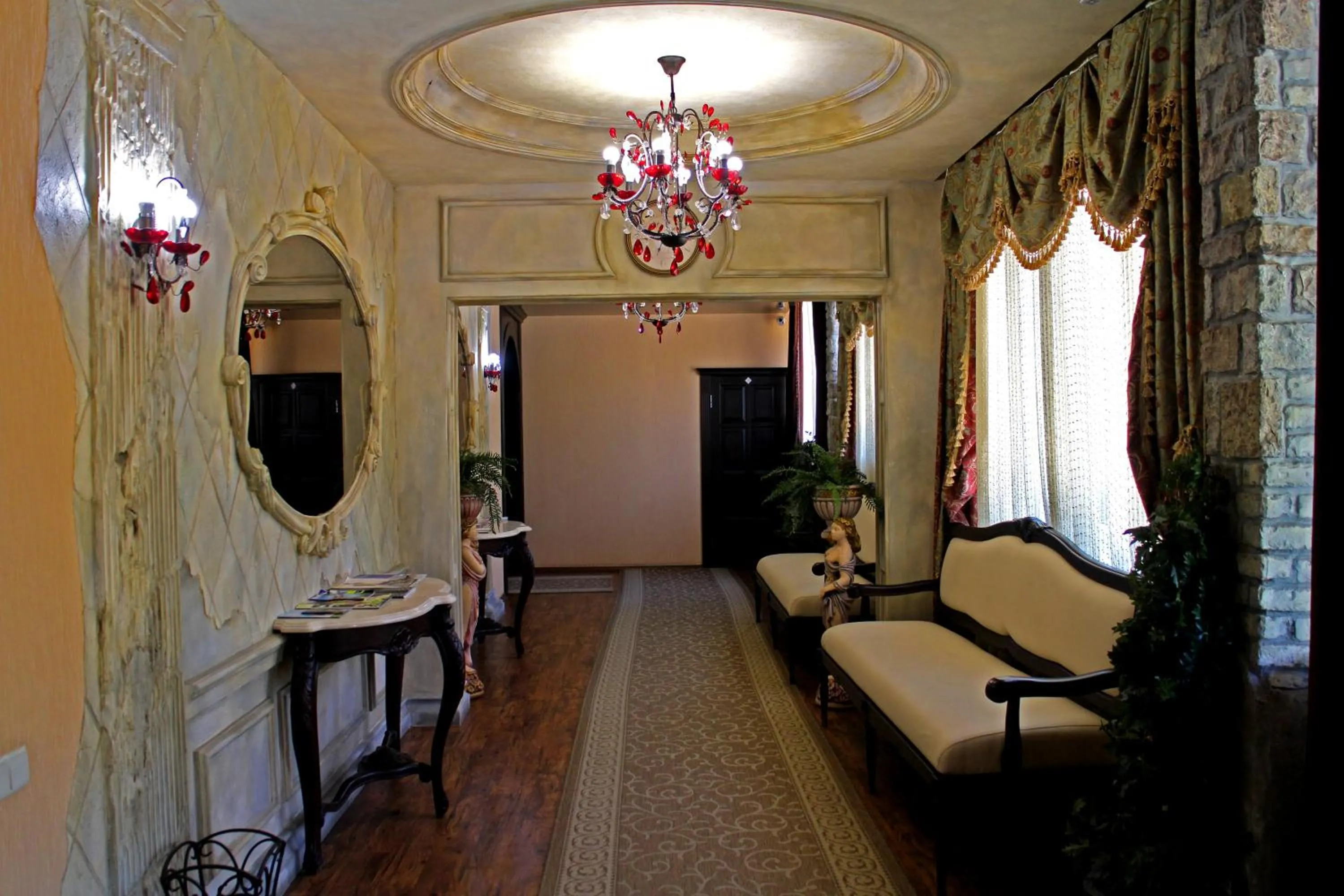 Decorative detail in Hotel Meduza