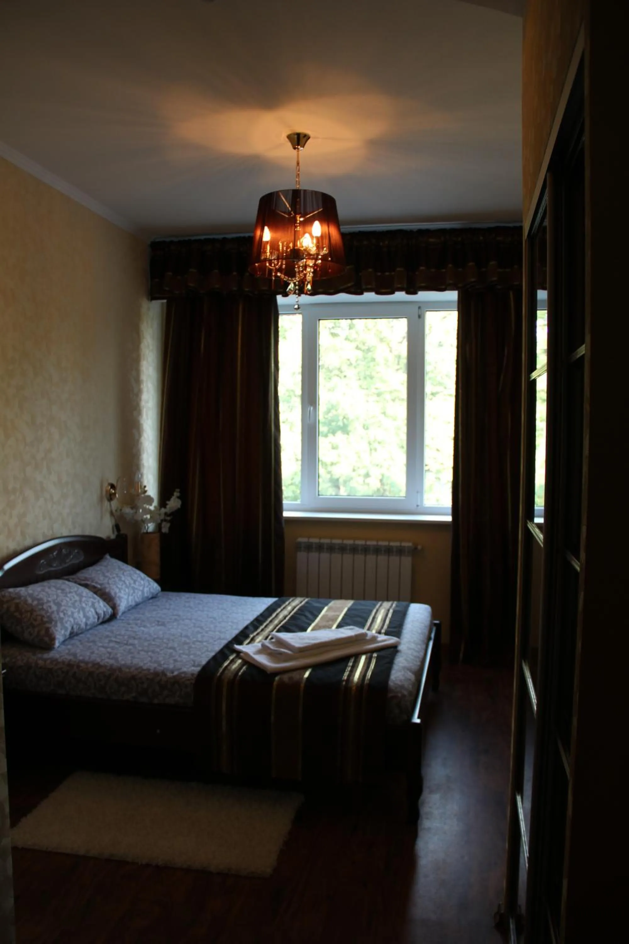 Bed in Hotel Meduza