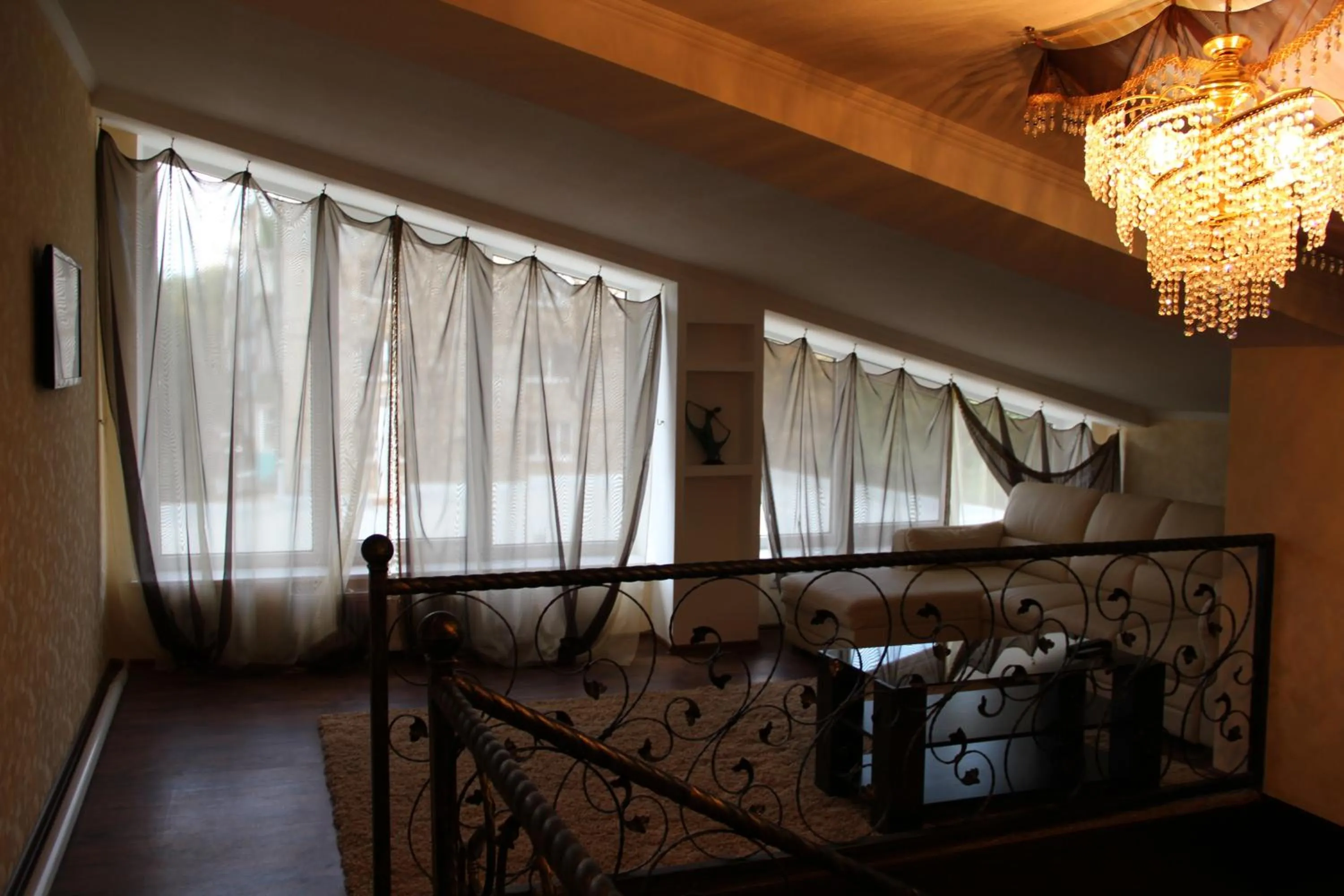 Decorative detail in Hotel Meduza