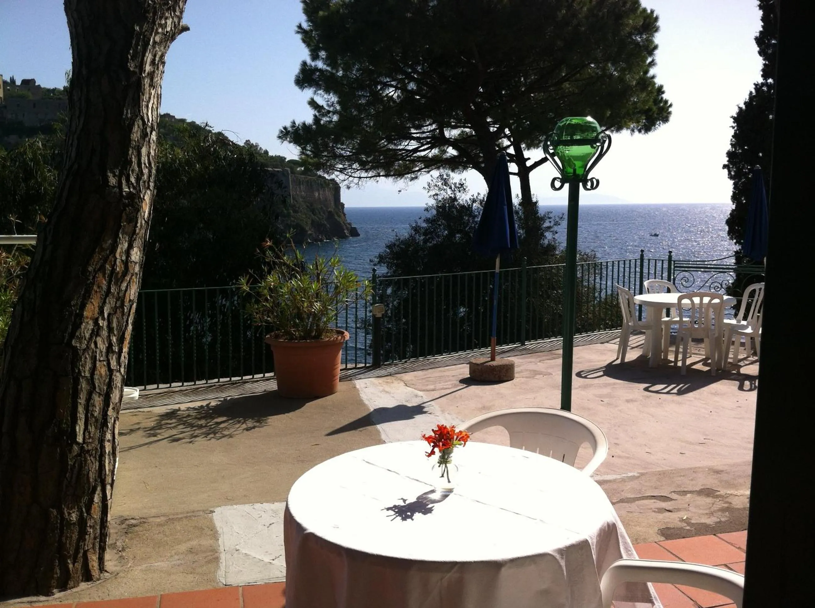 Patio in Hotel Villa Antonio