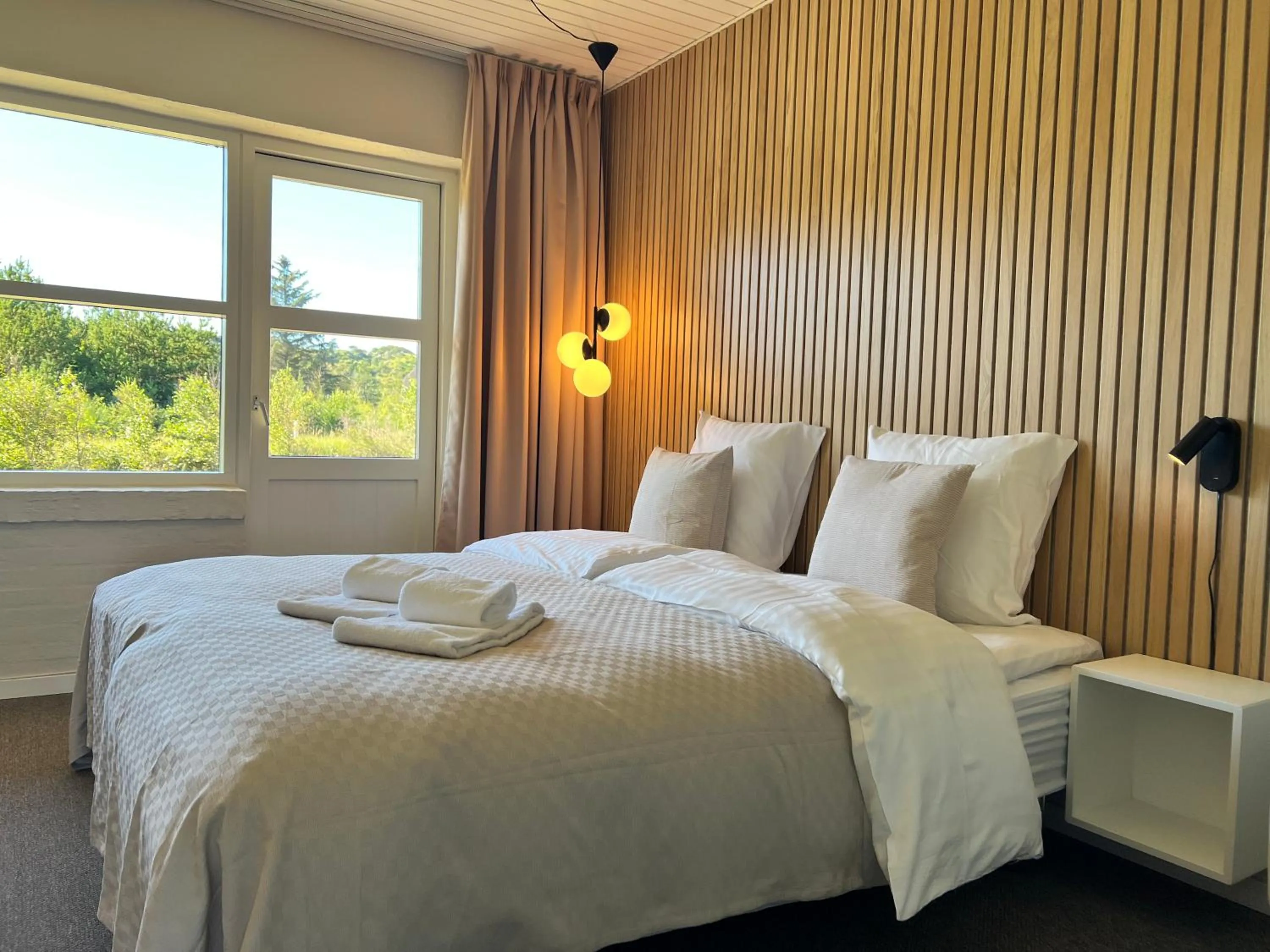 Bed in Strandhotel Klitrosen