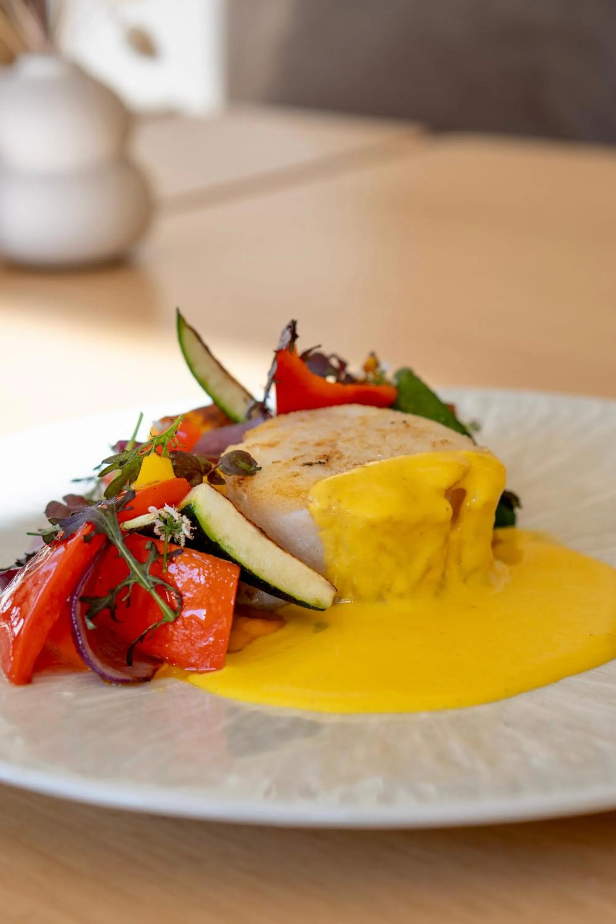 Restaurant/places to eat in Strandhotel Klitrosen