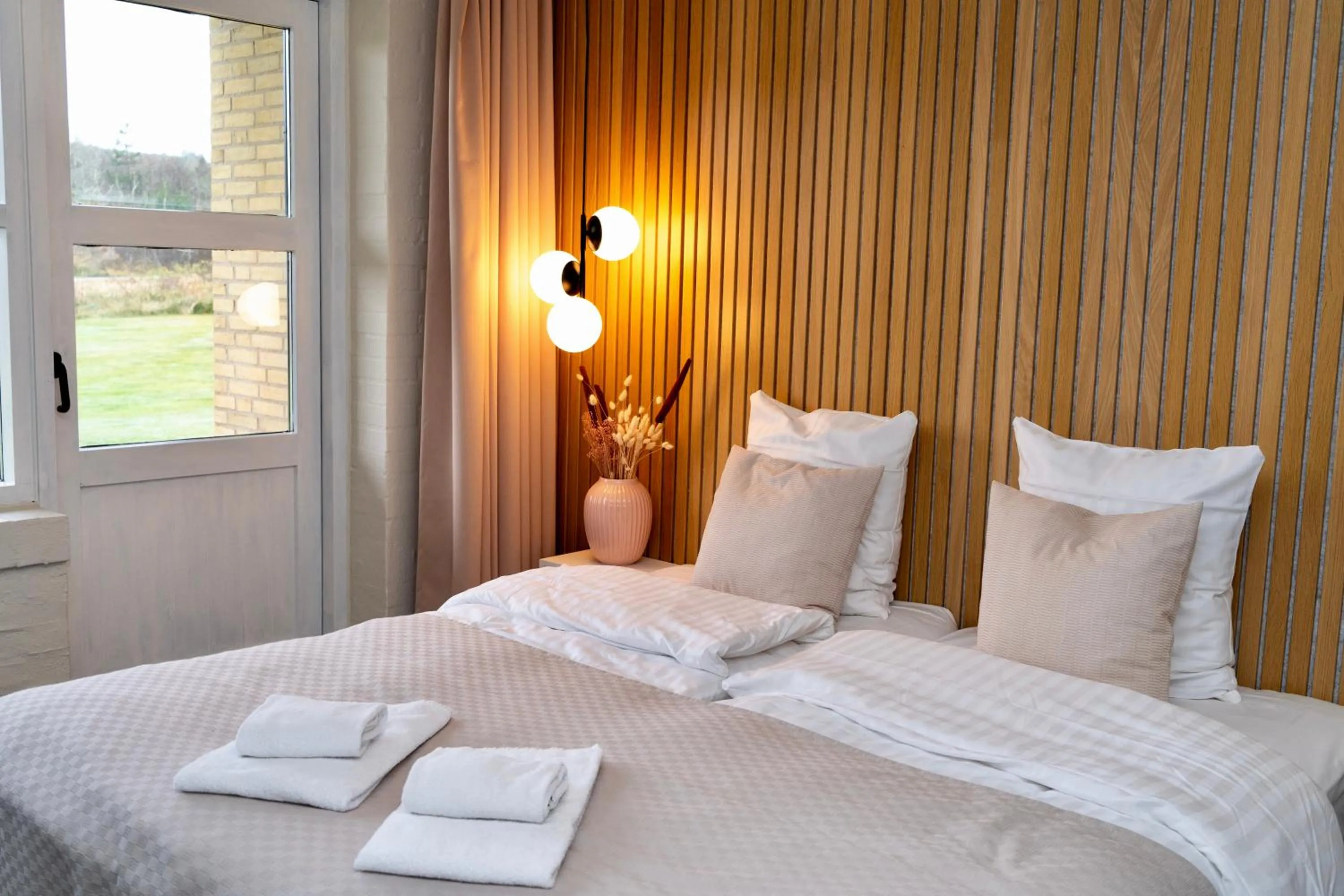 Bed in Strandhotel Klitrosen