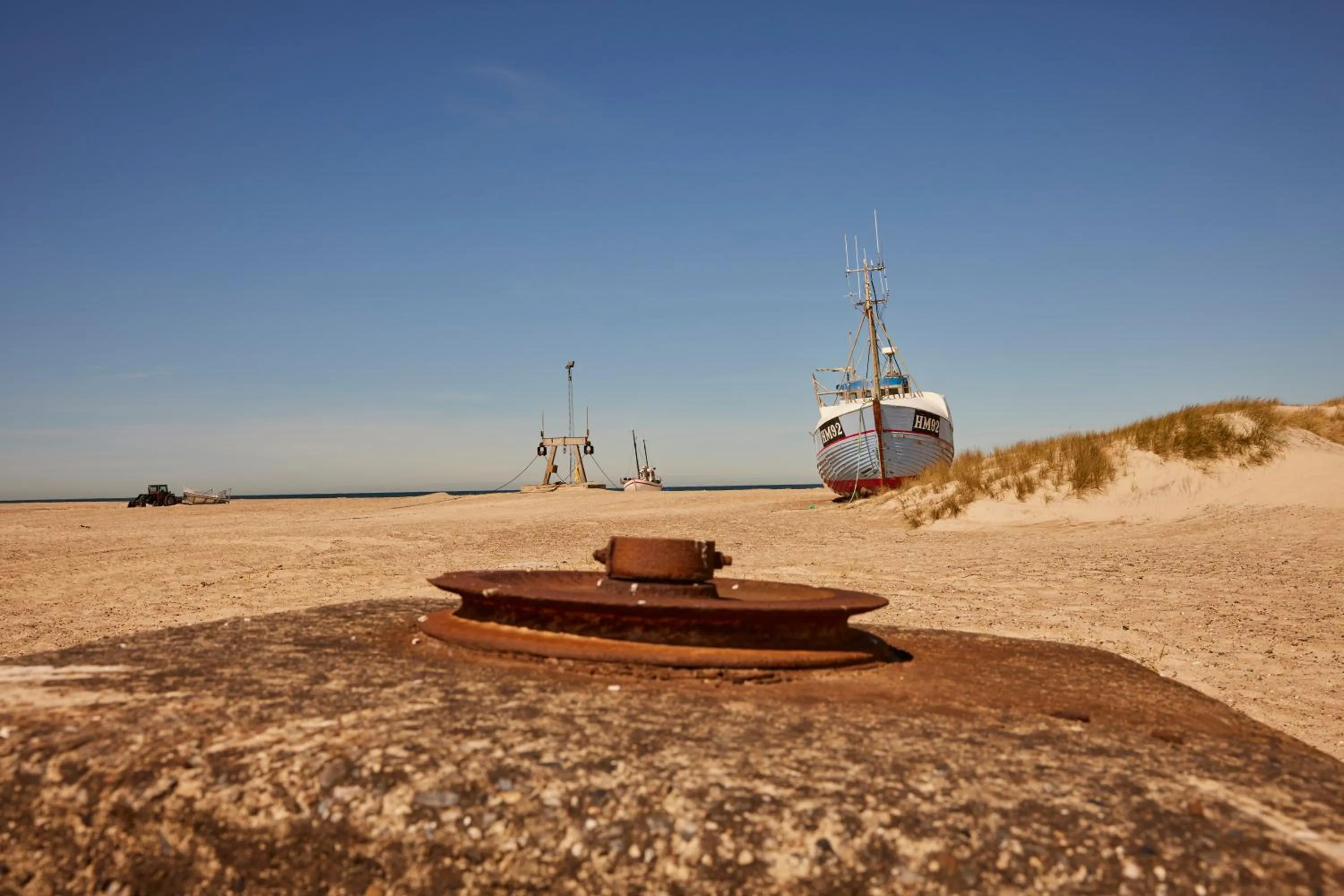 Beach in Strandhotel Klitrosen