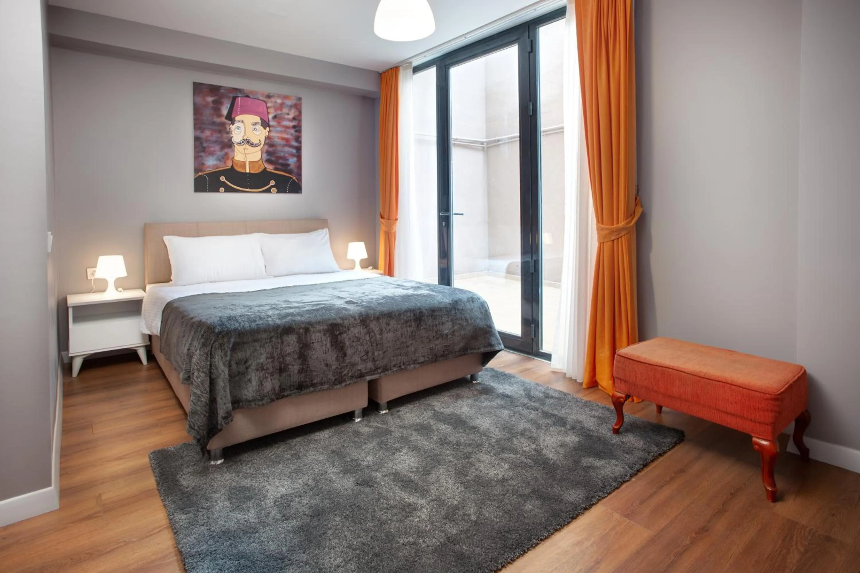 Bedroom in Nisantasi Residence