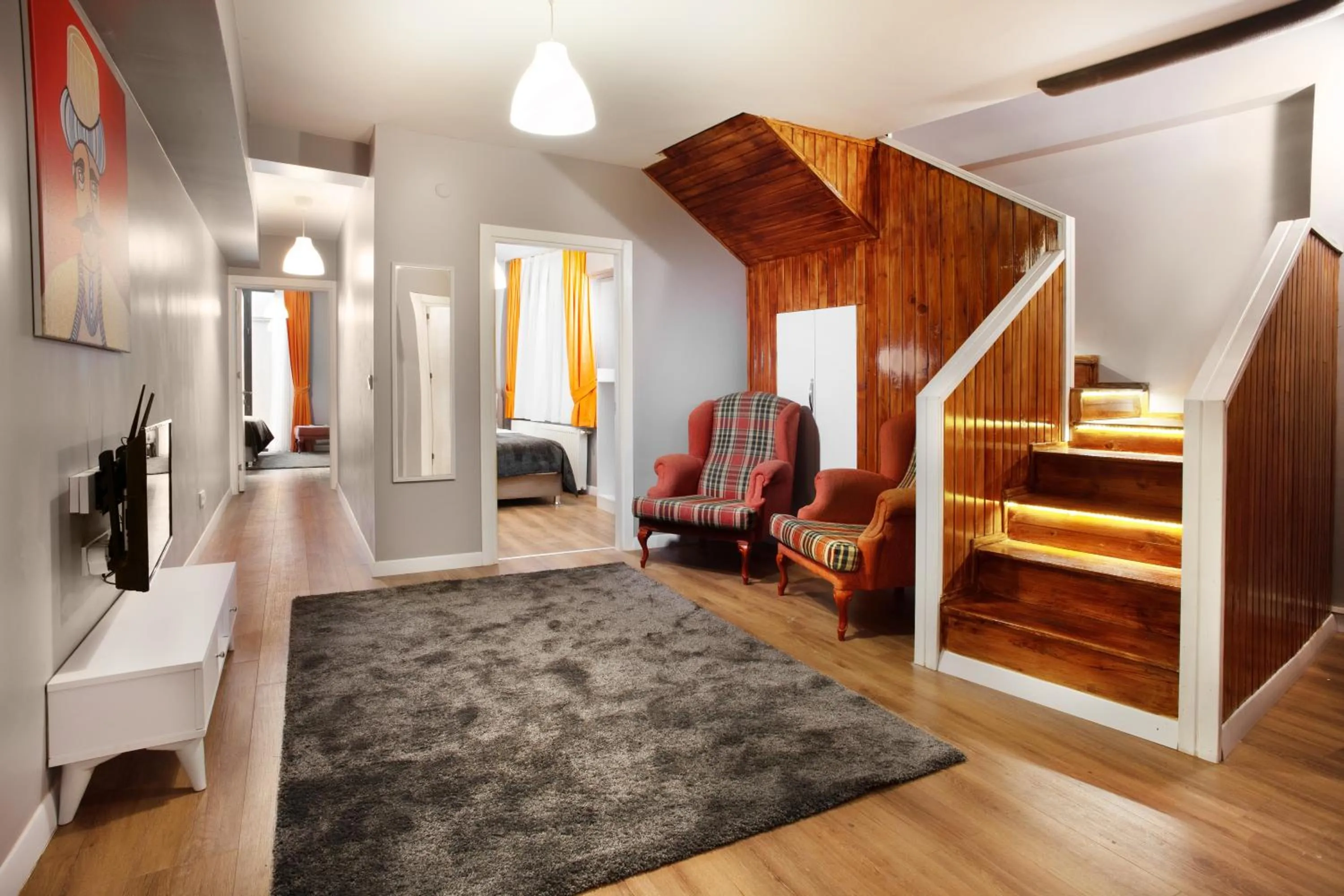 Living room in Nisantasi Residence