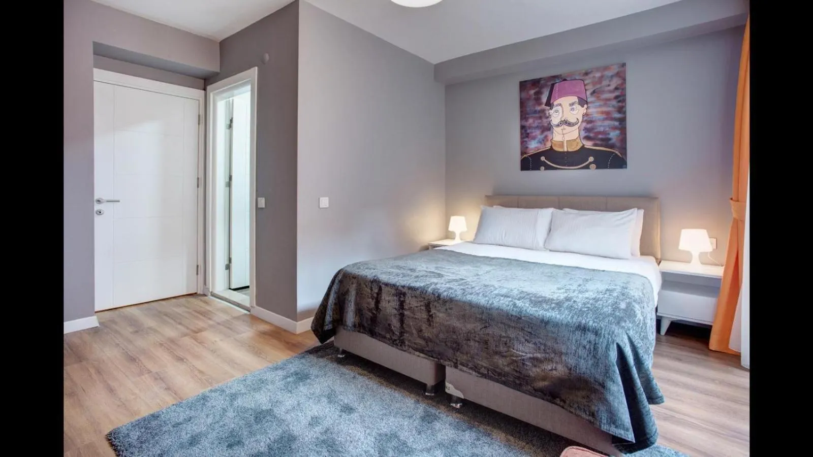 Bed in Nisantasi Residence