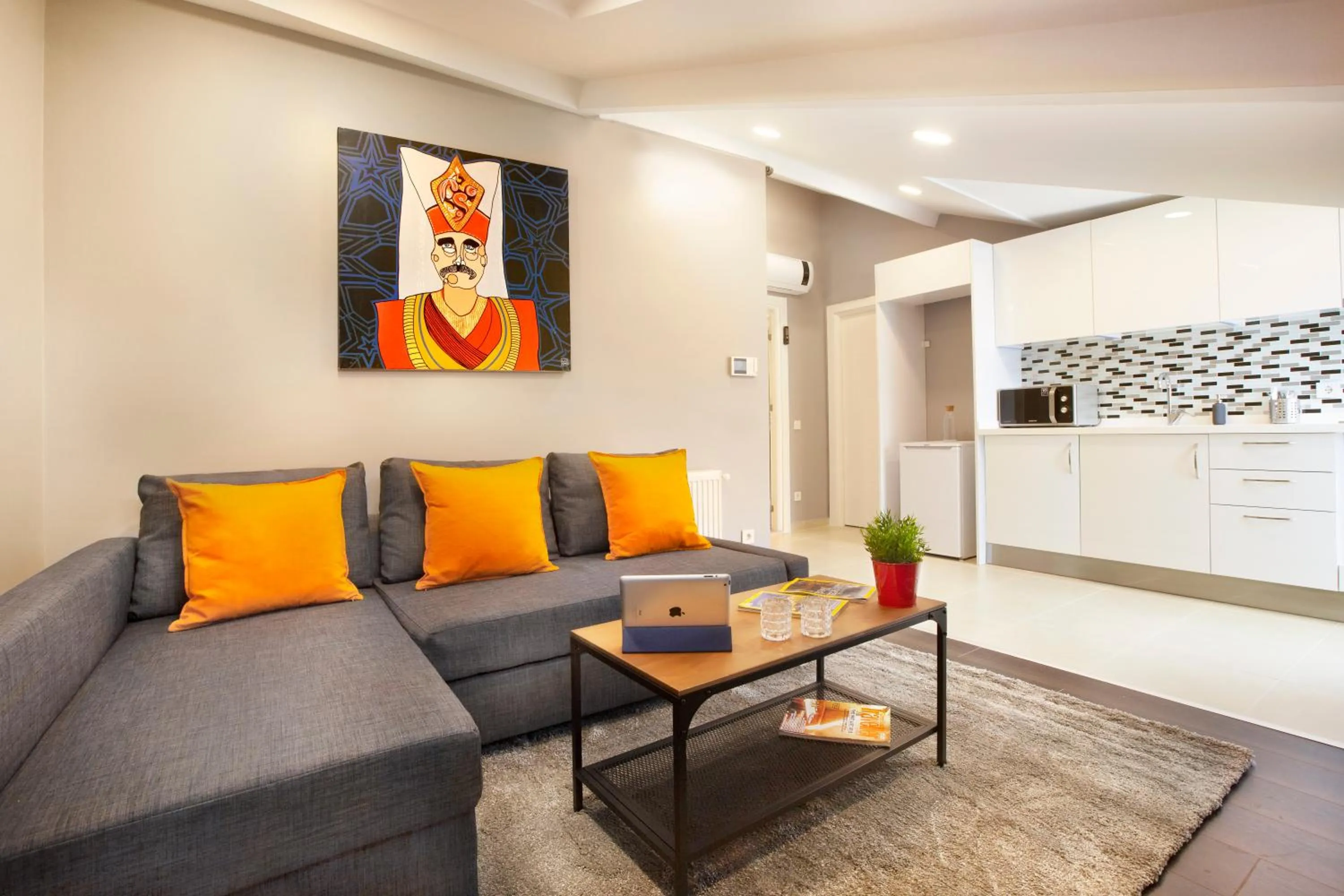 Kitchen or kitchenette in Nisantasi Residence