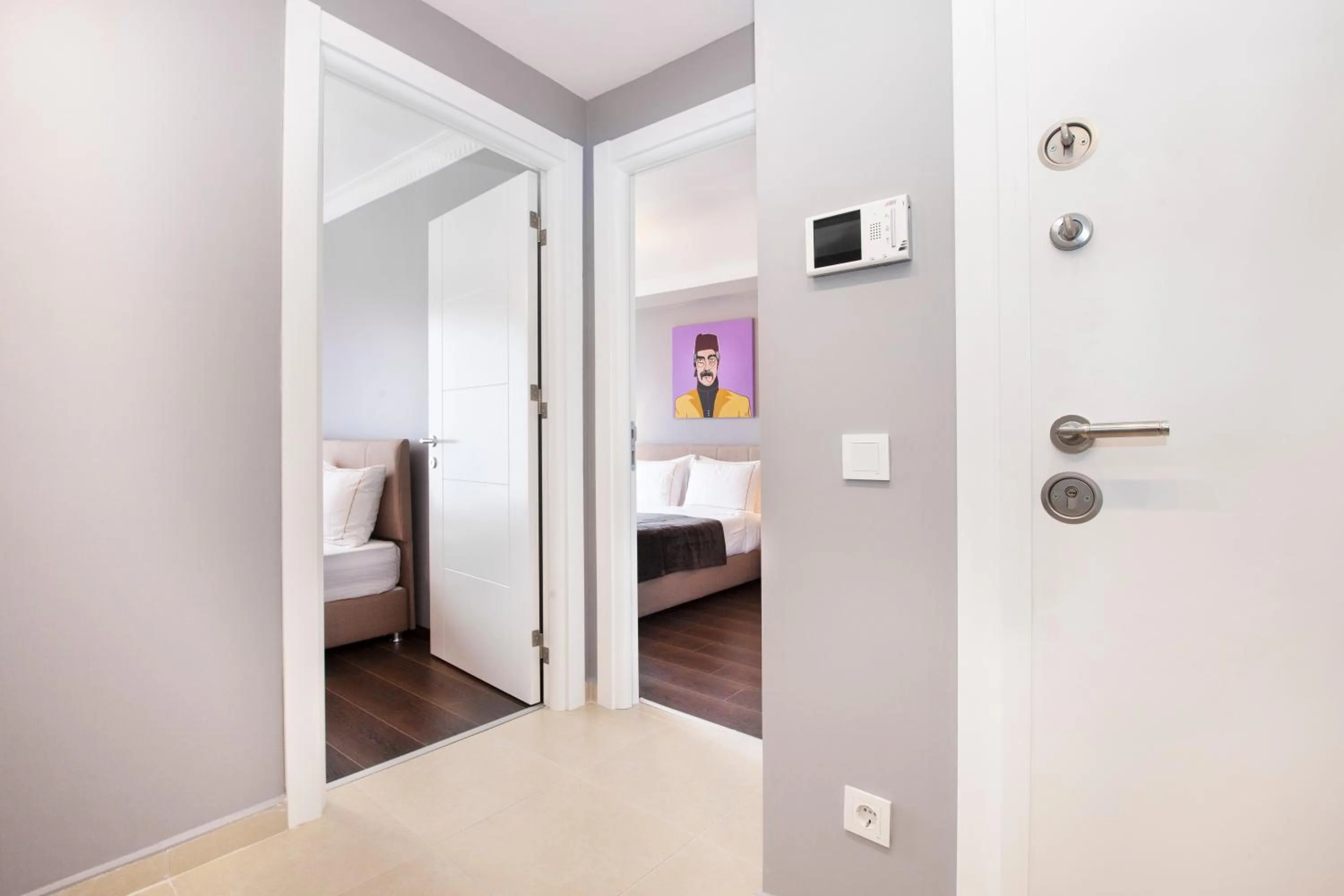 Decorative detail in Nisantasi Residence