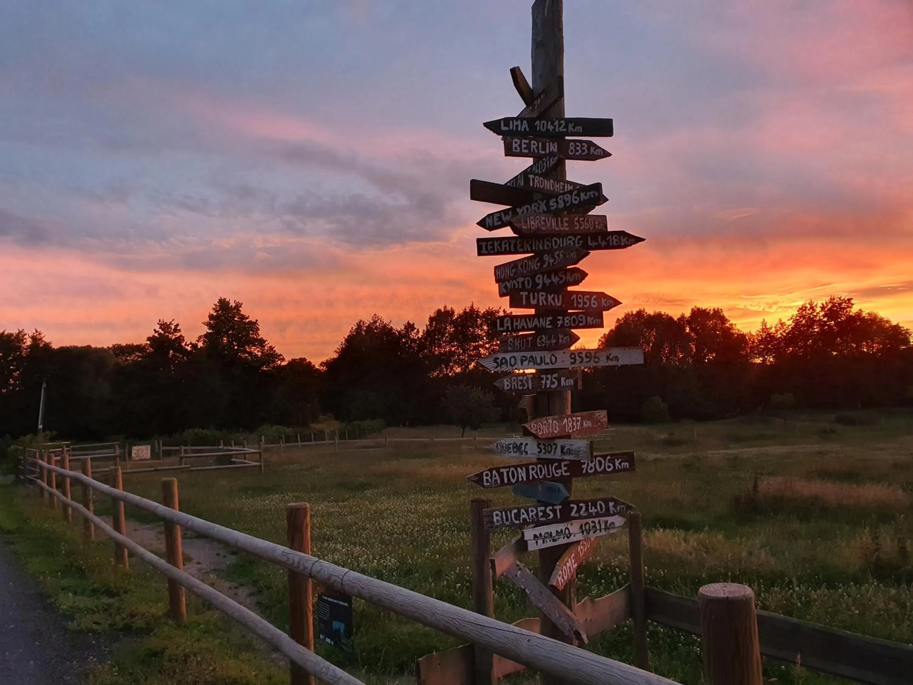 Natural landscape in Les Mout'Anes