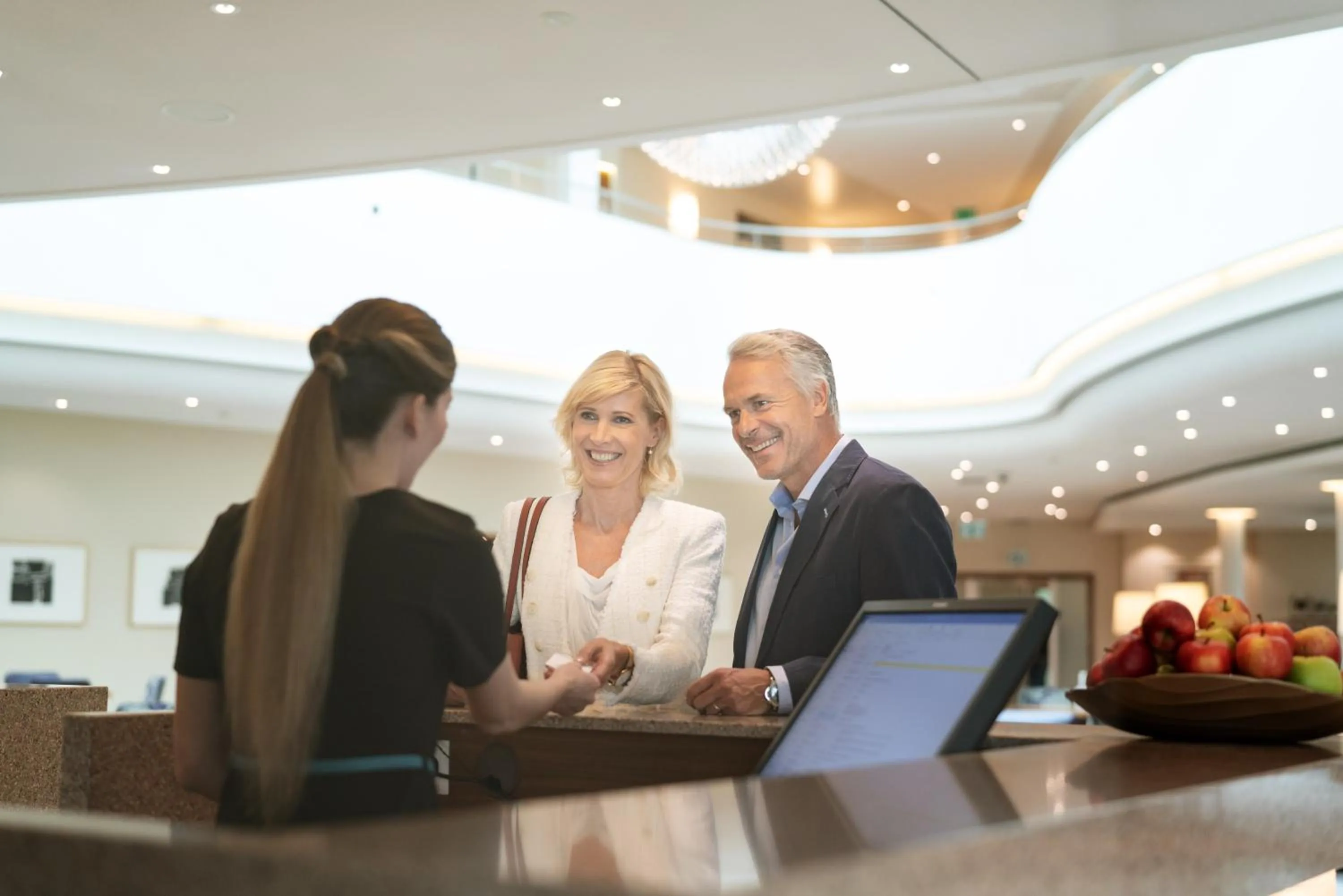 Lobby or reception in Oberwaid - Das Hotel.