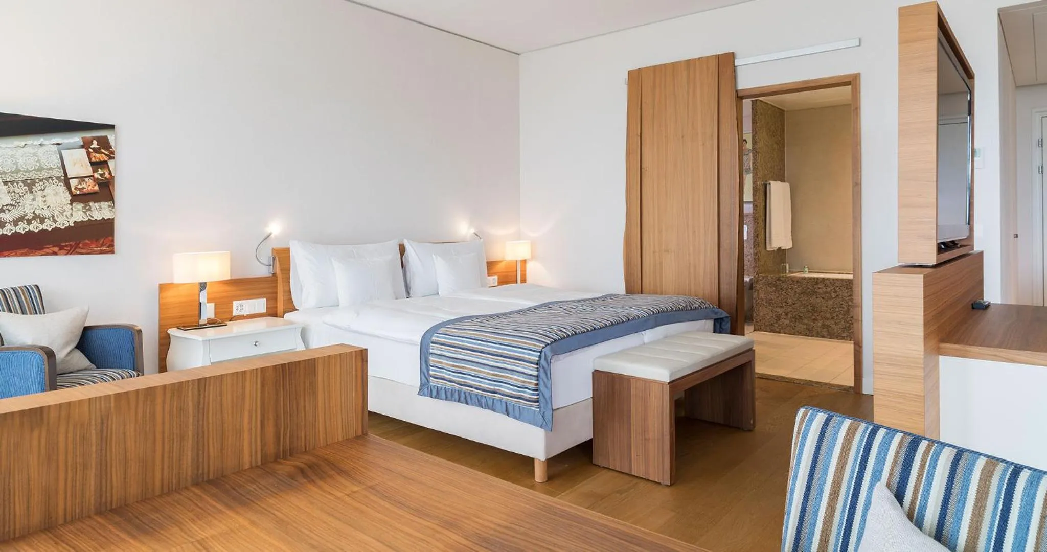 TV and multimedia, Bed in Oberwaid - Das Hotel.