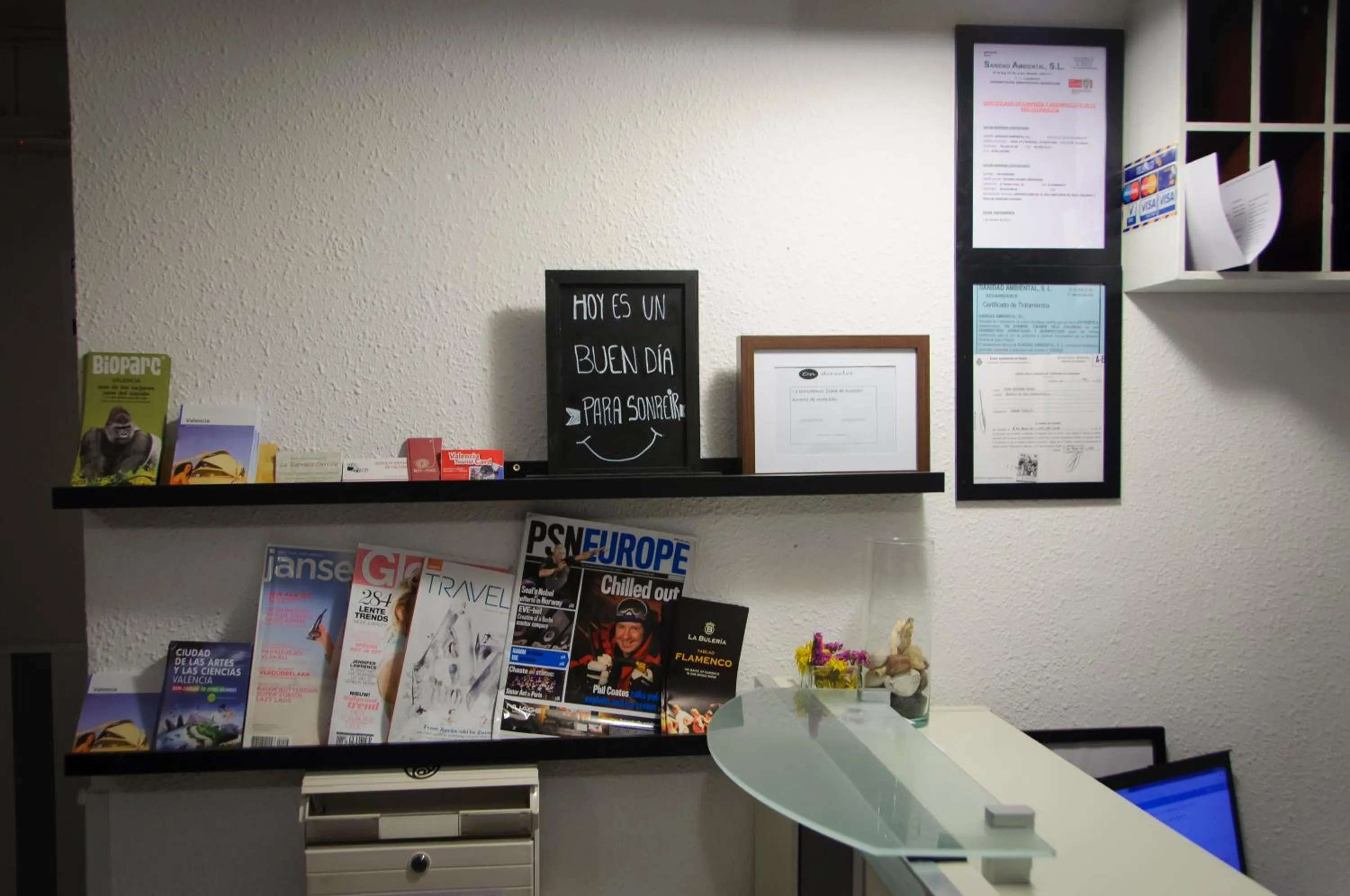 Lobby or reception in Hostal On Dormire Valencia
