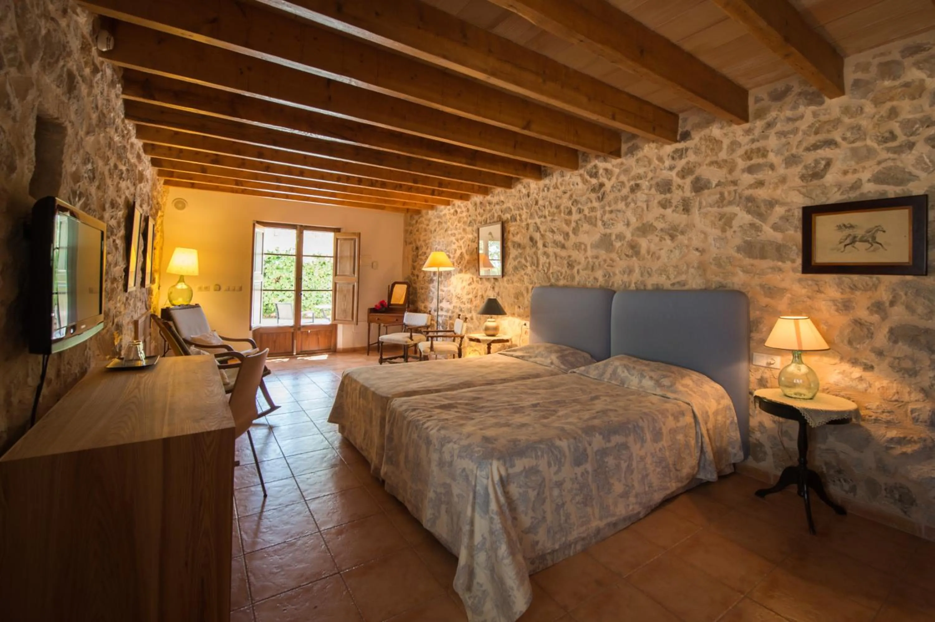 Bedroom, Bed in Agroturismo Can Feliu