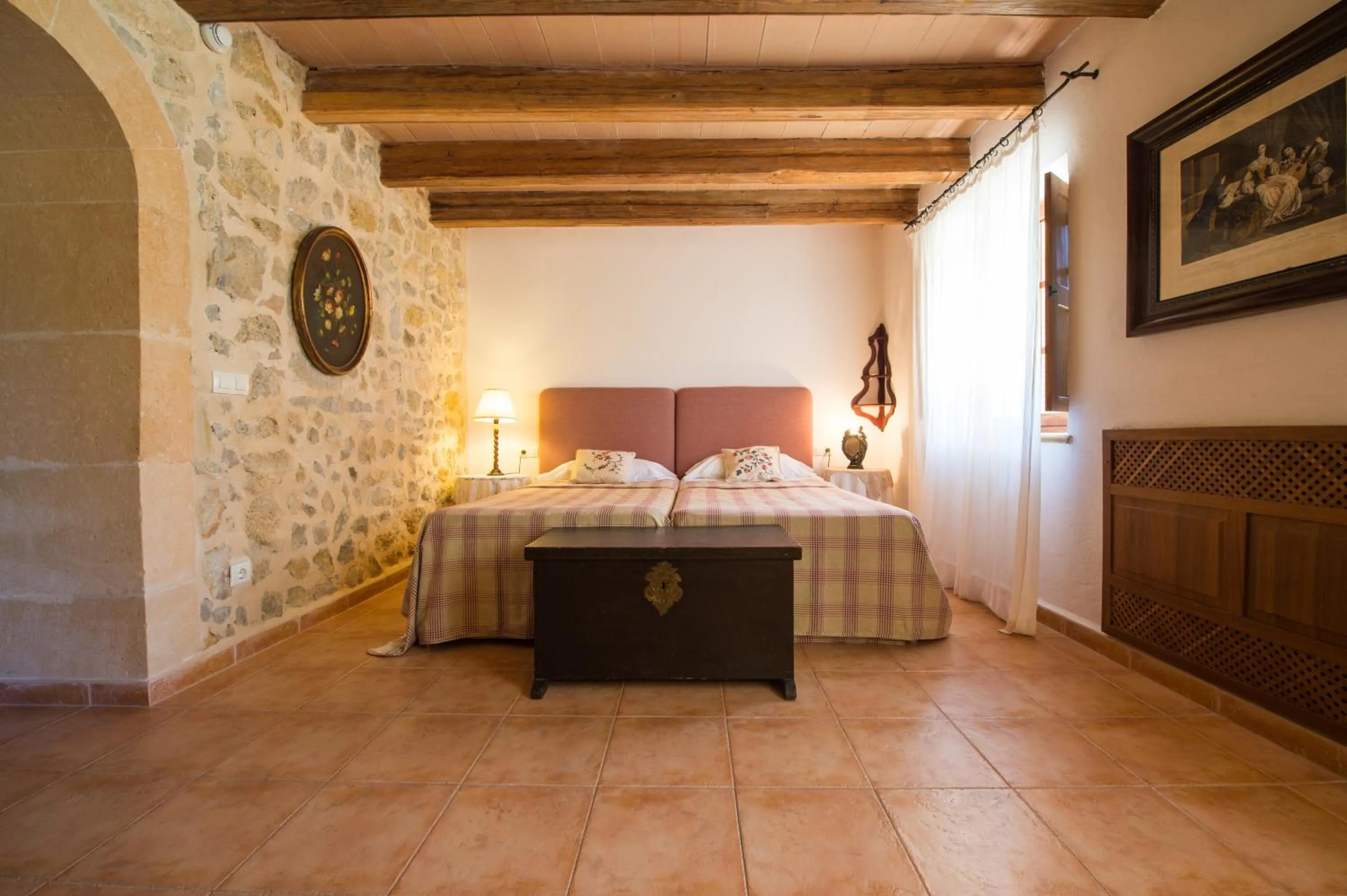 Bedroom, Bed in Agroturismo Can Feliu