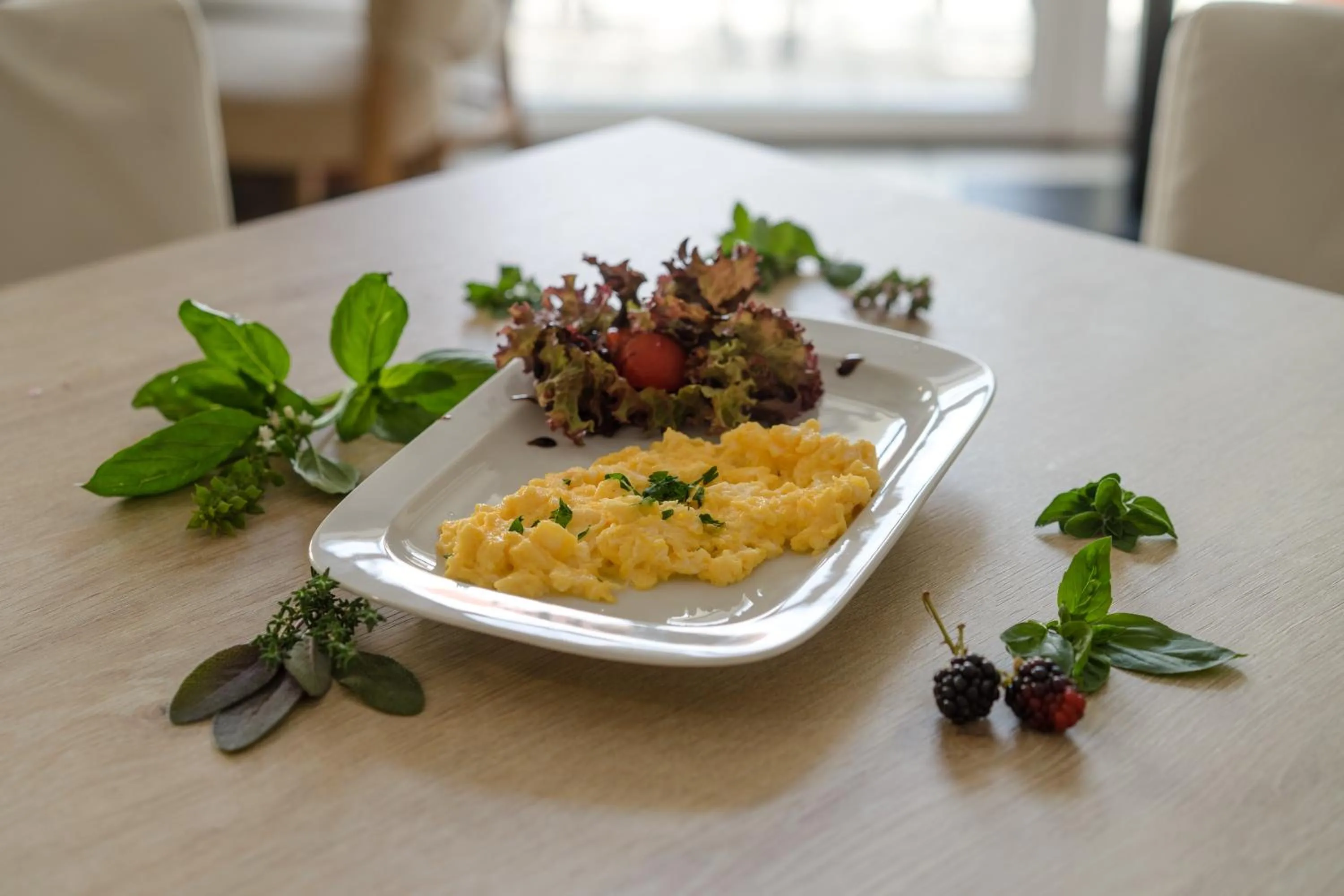 Restaurant/places to eat in BIVIO hotel