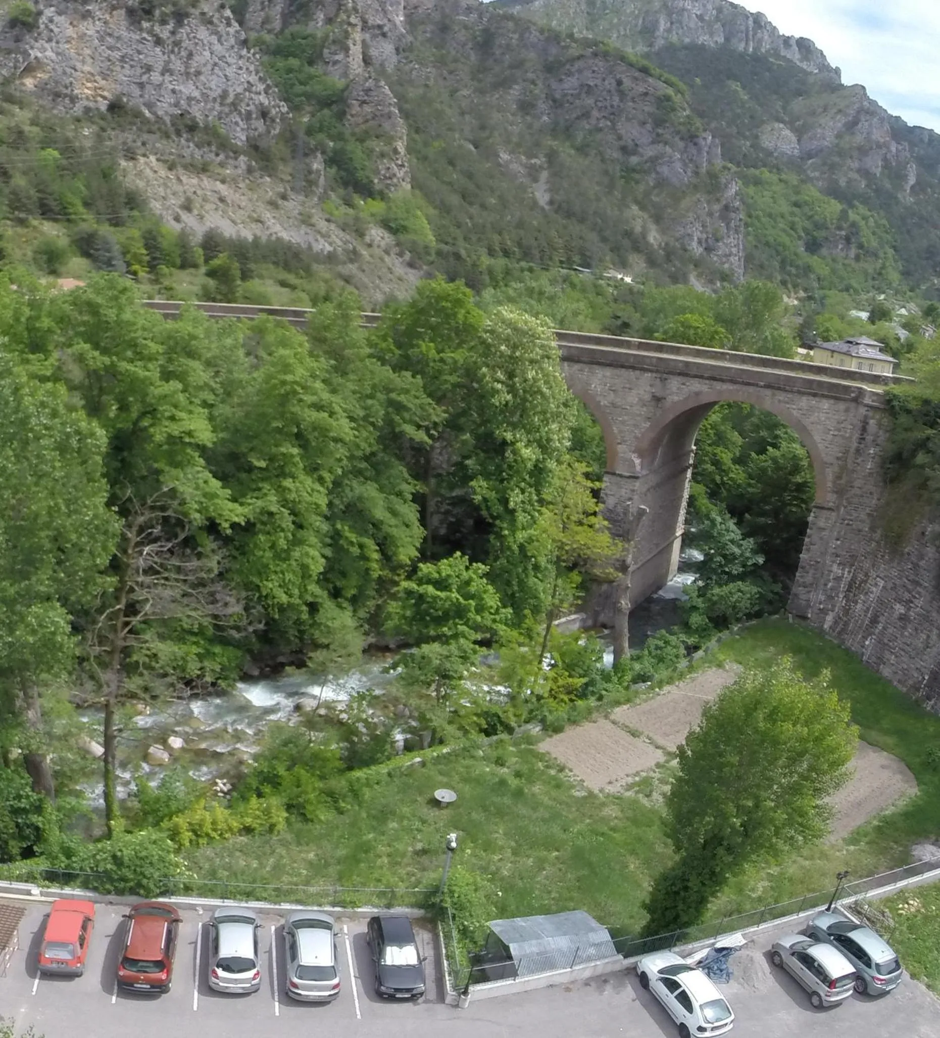 Bird's eye view in Le Prieuré