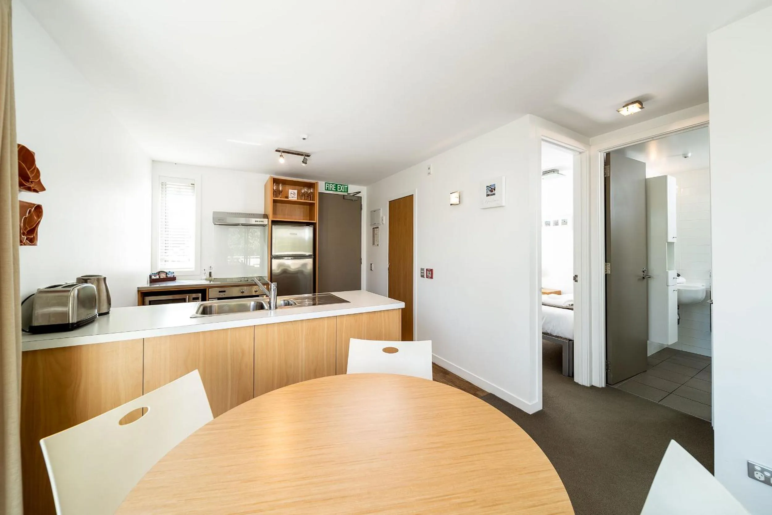 Dining area in Belvedere Apartments