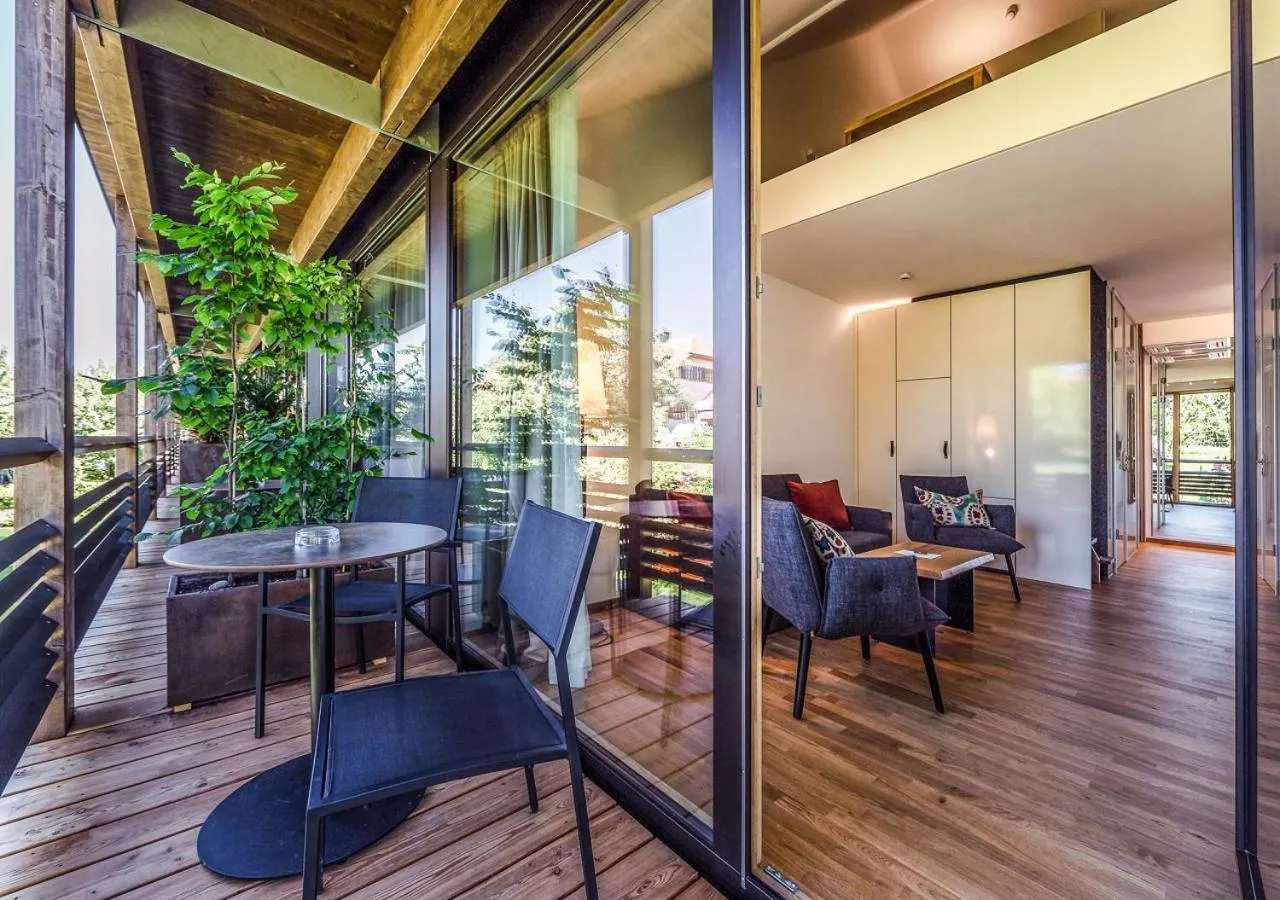 Balcony/Terrace in Ferienwohnungen Boardinghouse Bodensee