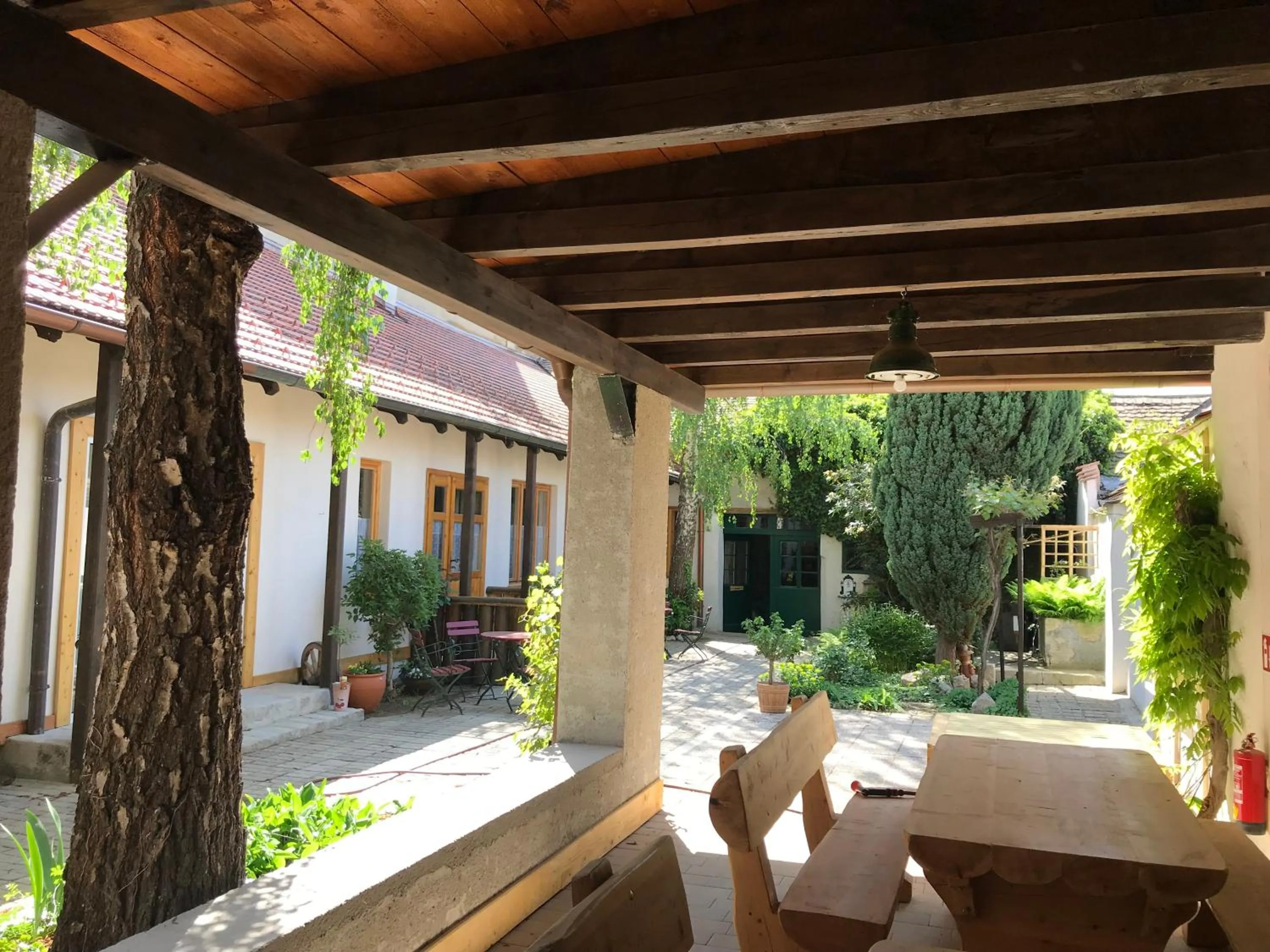 Patio in Scheinerhaus