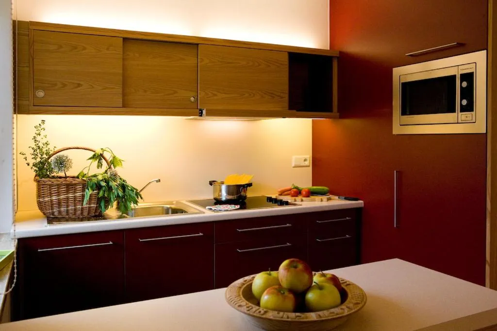 Kitchen or kitchenette in Residence Gustav Thoeni