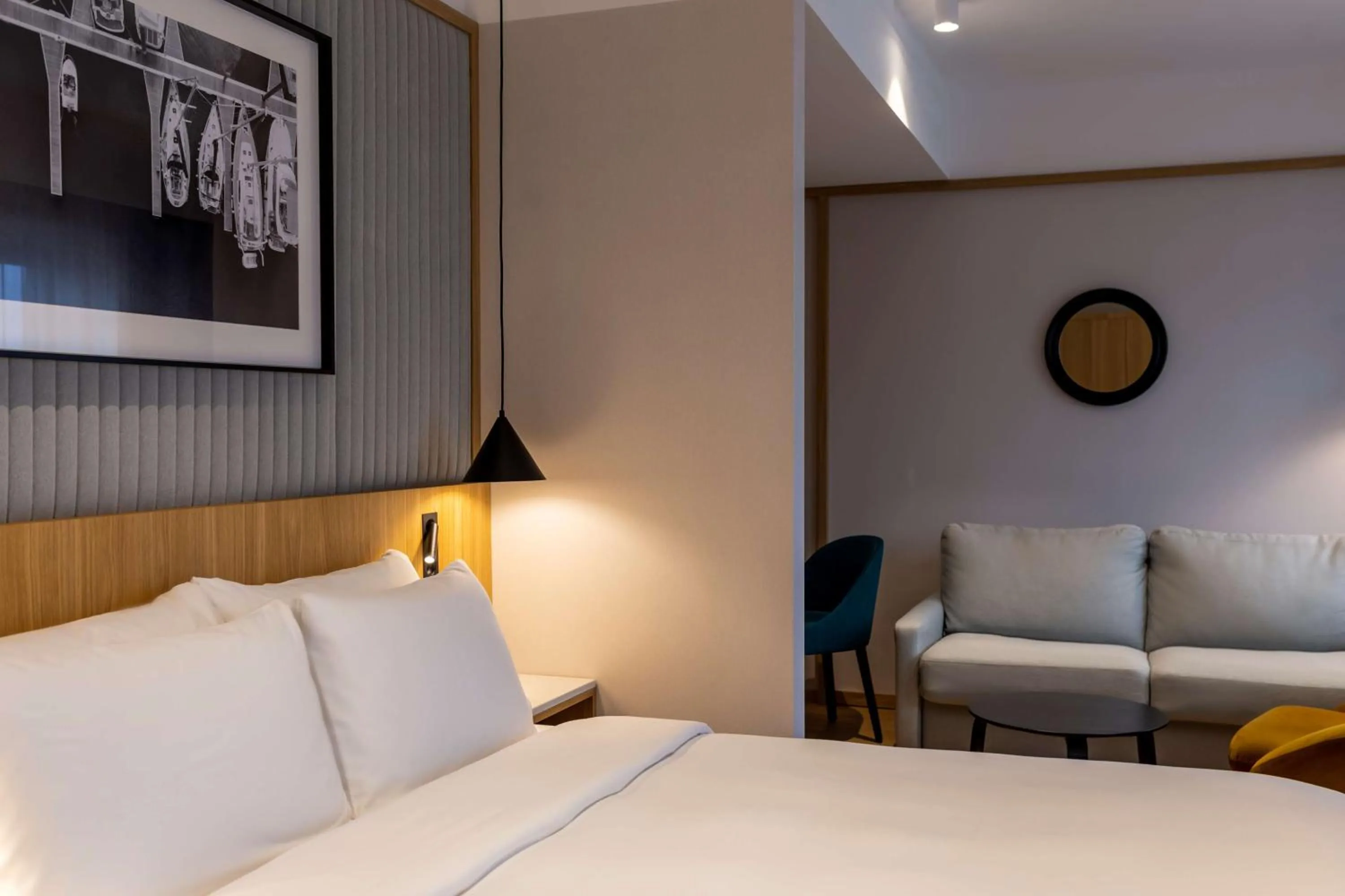 Photo of the whole room, Bed in Radisson Hotel & Apartments Gdansk