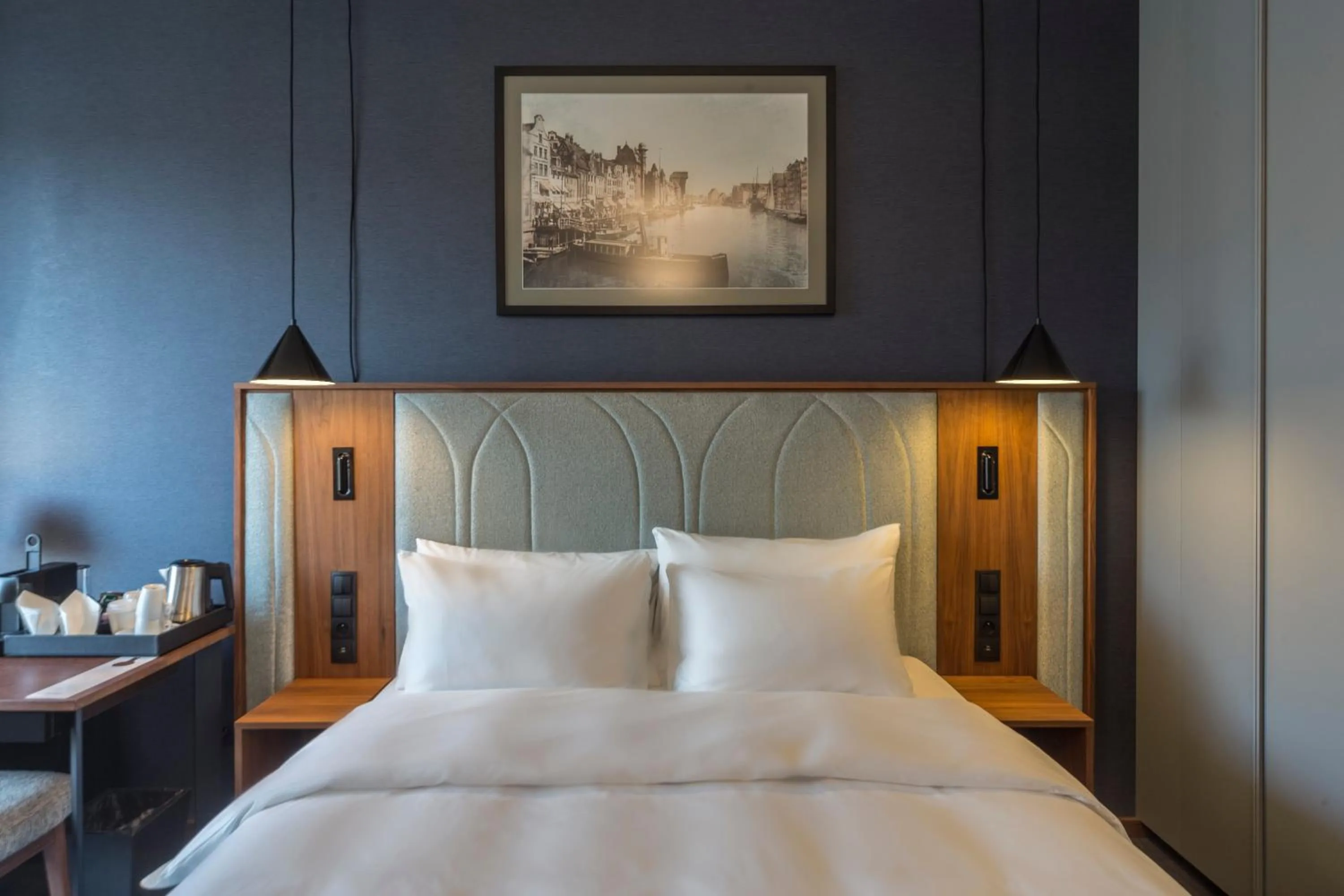 Bed in Radisson Hotel & Apartments Gdansk